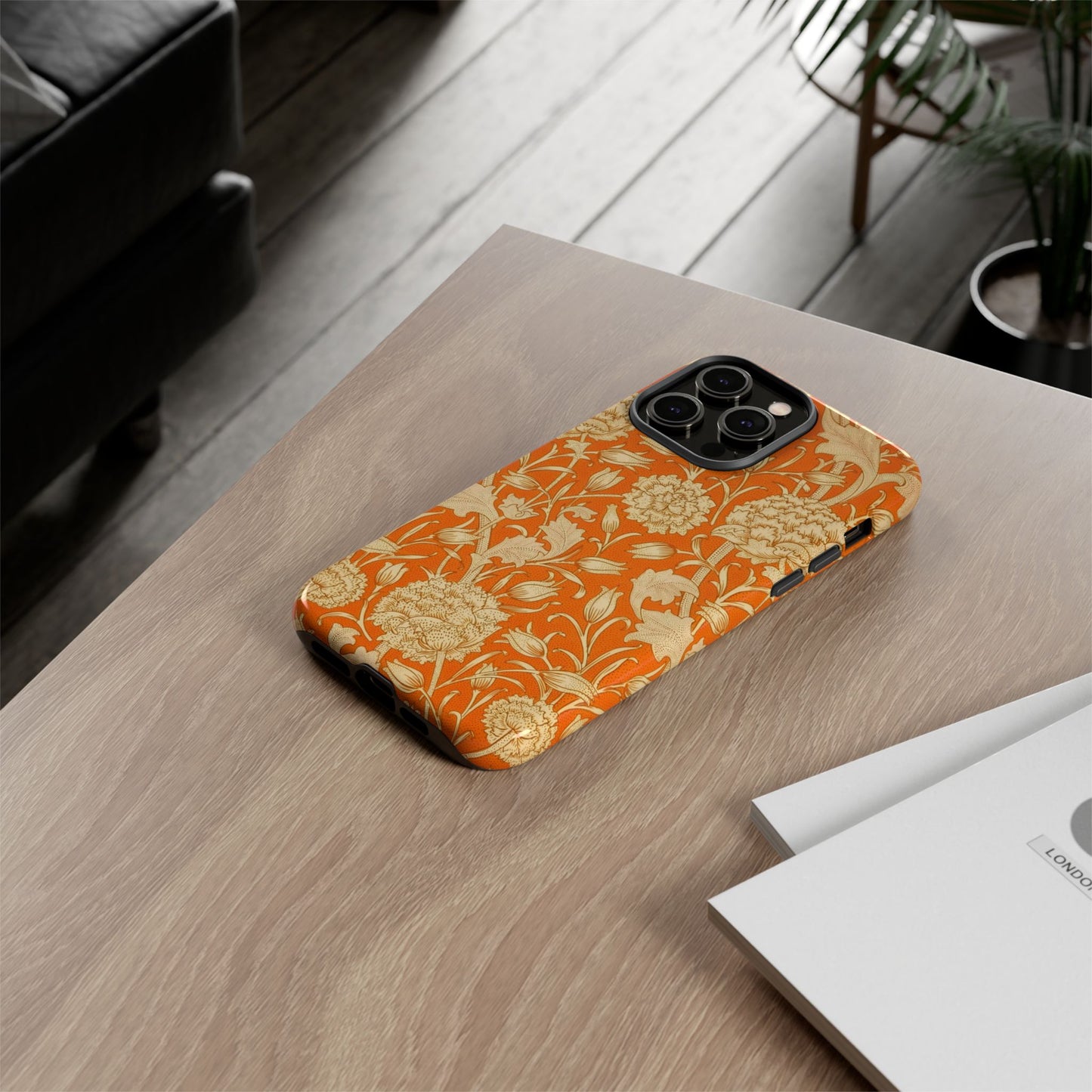 Floral Phone Case, Vibrant Tough Cases for Garden Lovers, Stylish Protection, Gift for Birthdays, Spring Decor, Unique Design