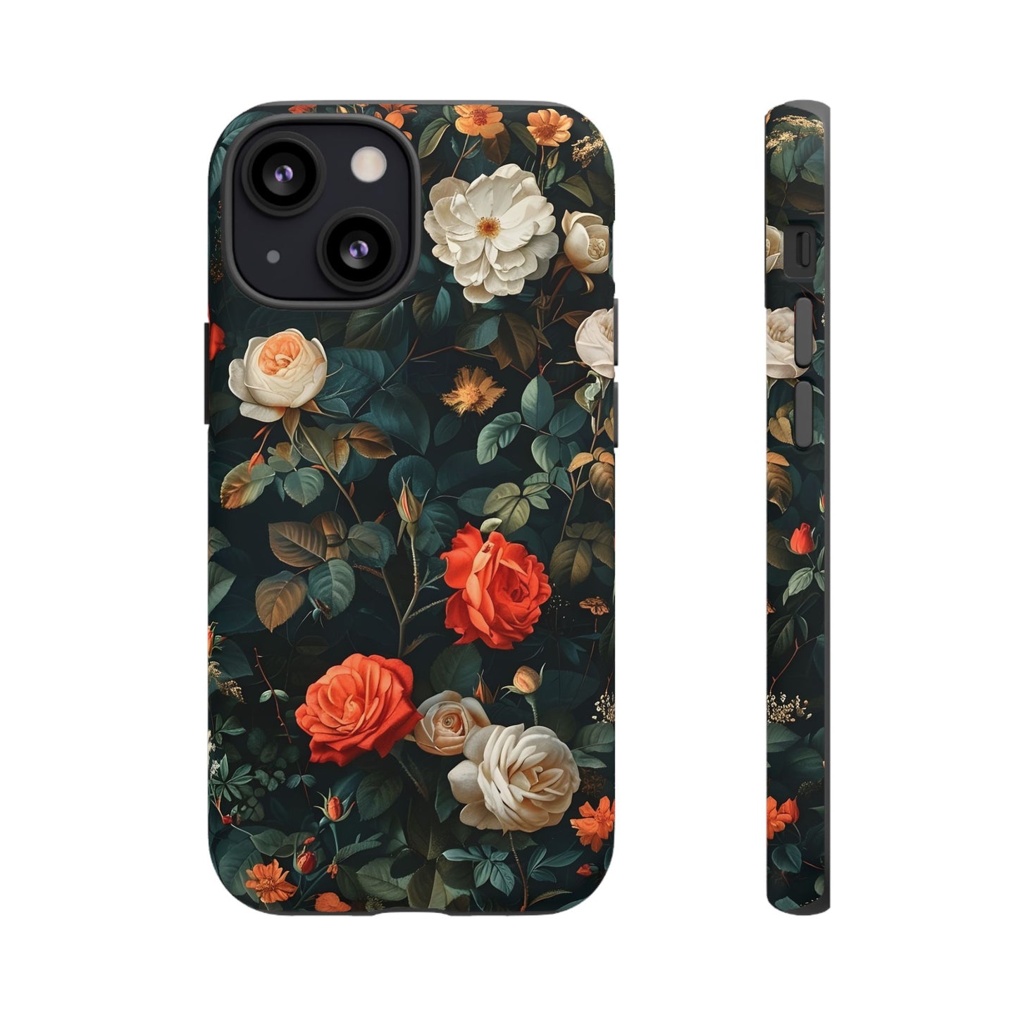 Floral Phone Case | Tough Cases with Elegant Design | Gift for Her, Mother's Day, Birthdays, Personalized, Trendy Tech Accessories