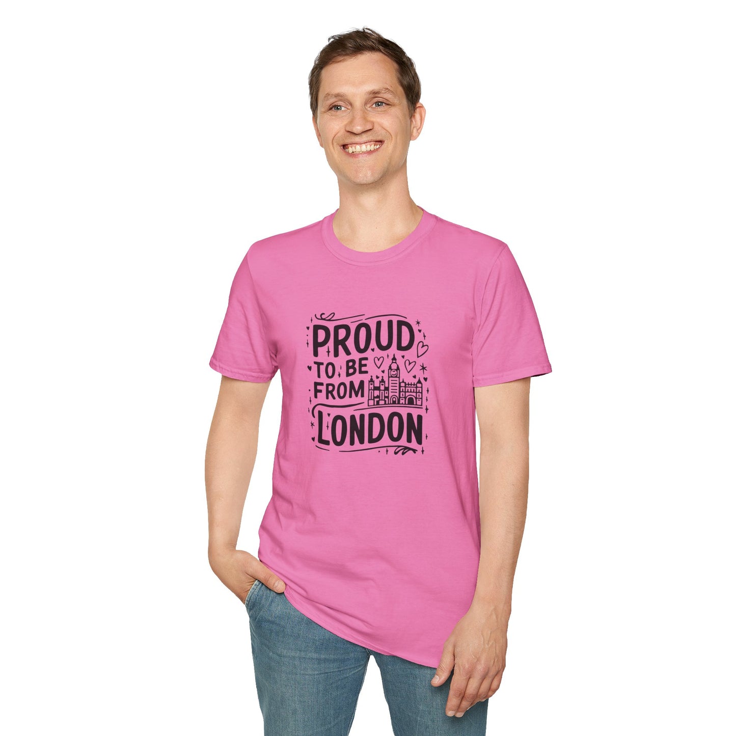 Unisex Softstyle T-Shirt - Proud to be from London