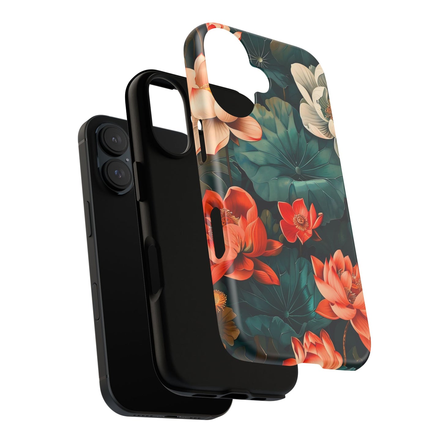 Flower Phone Case, Floral Phone Cover, Tough Case for Floral Lovers, Gift for Her, Stylish Tech Accessories