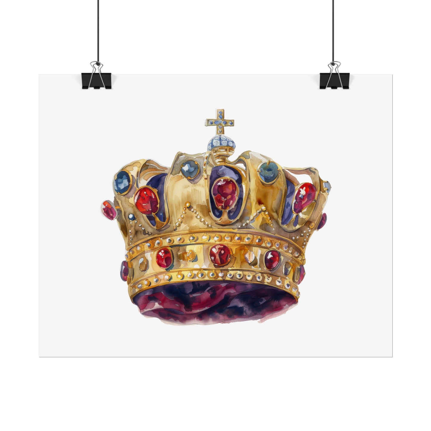 Crown Rolled Posters