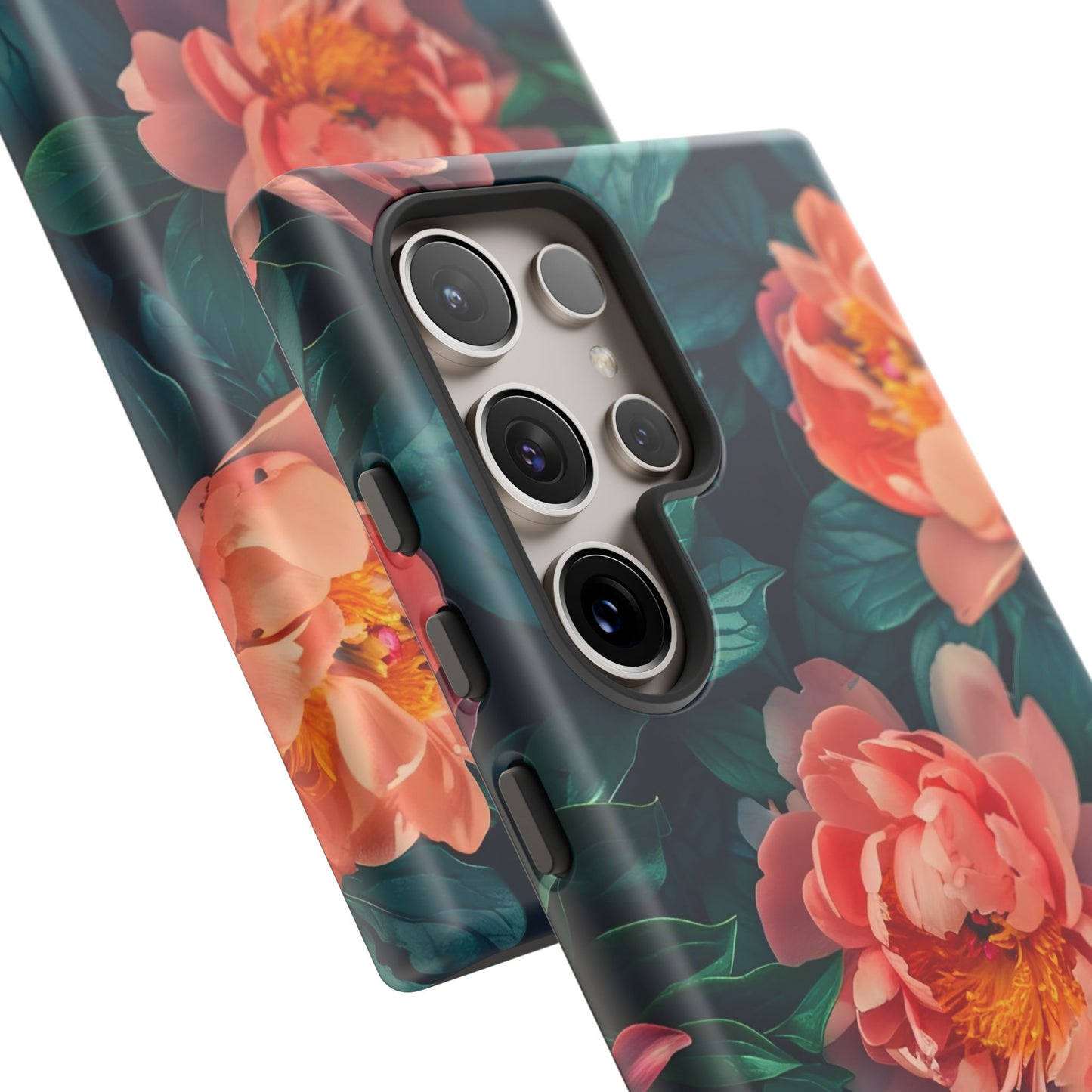 Floral Phone Case - Tough Cases, Flower Design, Botanical Art, Phone Accessory, Gift for Her, Nature Lovers