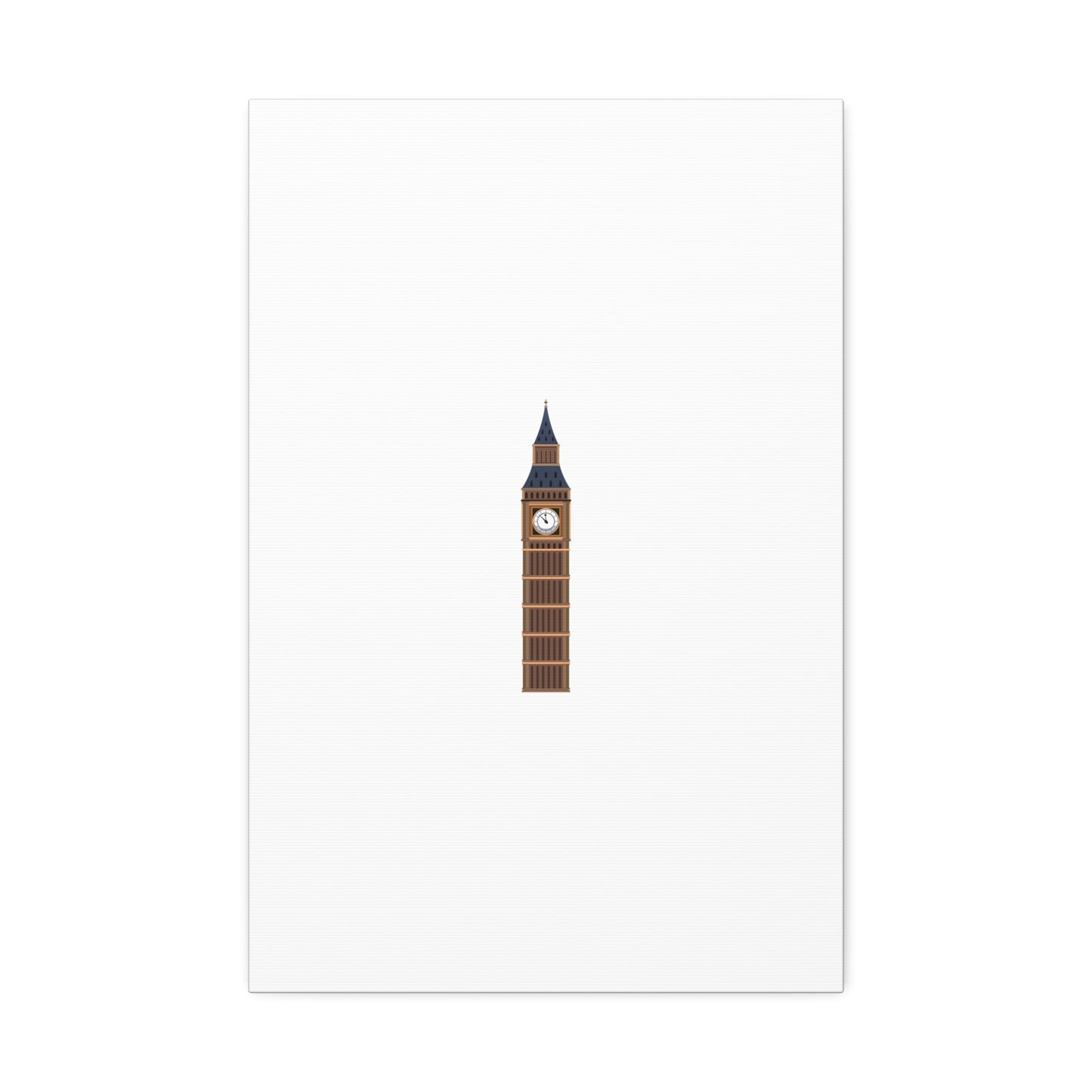 Big Ben Canvas Wall Art, Modern Home Decor, London Decor, Gift for Travel Lovers, Office Wall Art, Minimalist Art Print