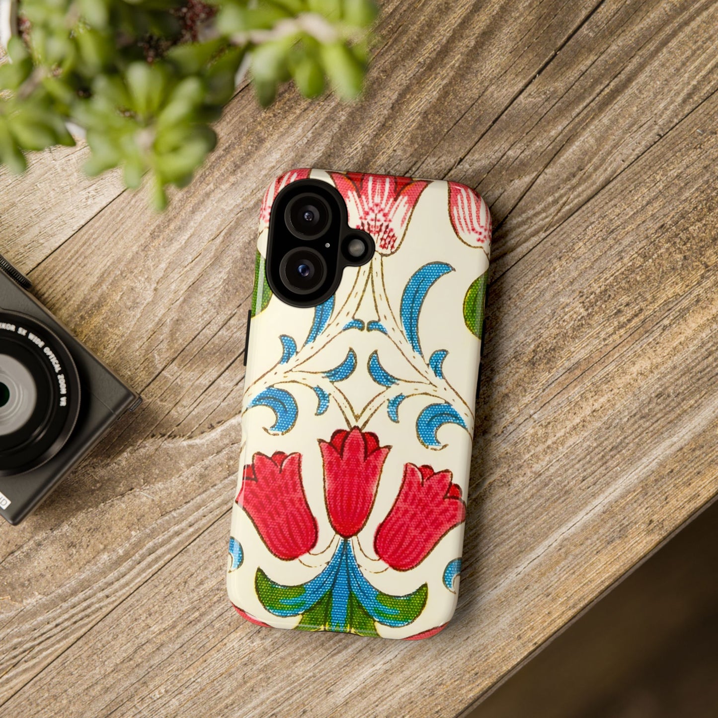 Floral Phone Case - Tough Cases | Stylish Protection, Gift for Her, Boho Phone Cover, Spring Accessory, Cute Tech