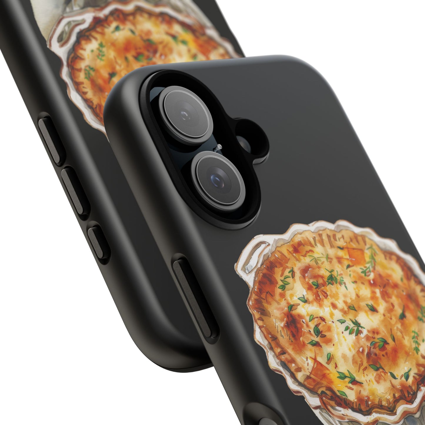 Quiche Phone Case - Funky Kitchen Decor, Foodie Gift, Chef Accessories, Culinary Art, Quirky Phone Cover