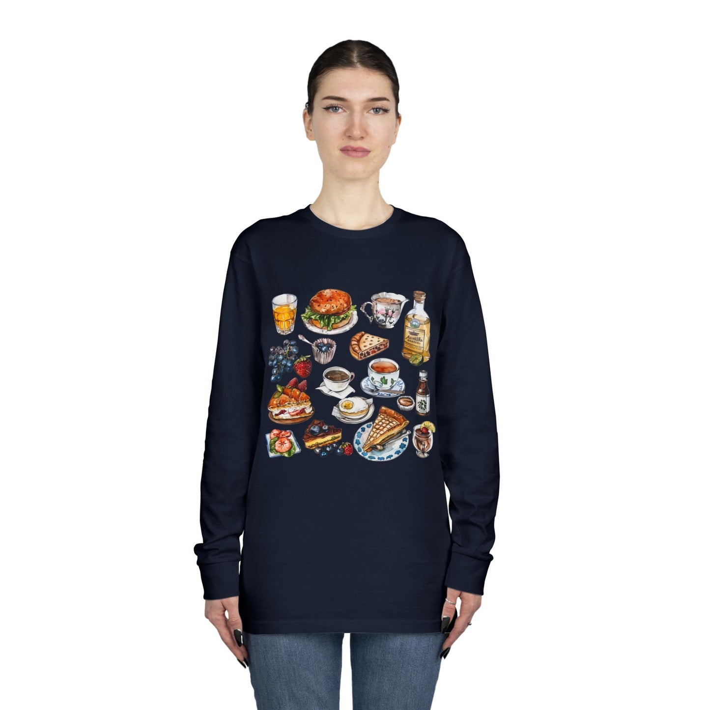 Long Sleeve Crewneck Tee - A Celebration of Icons