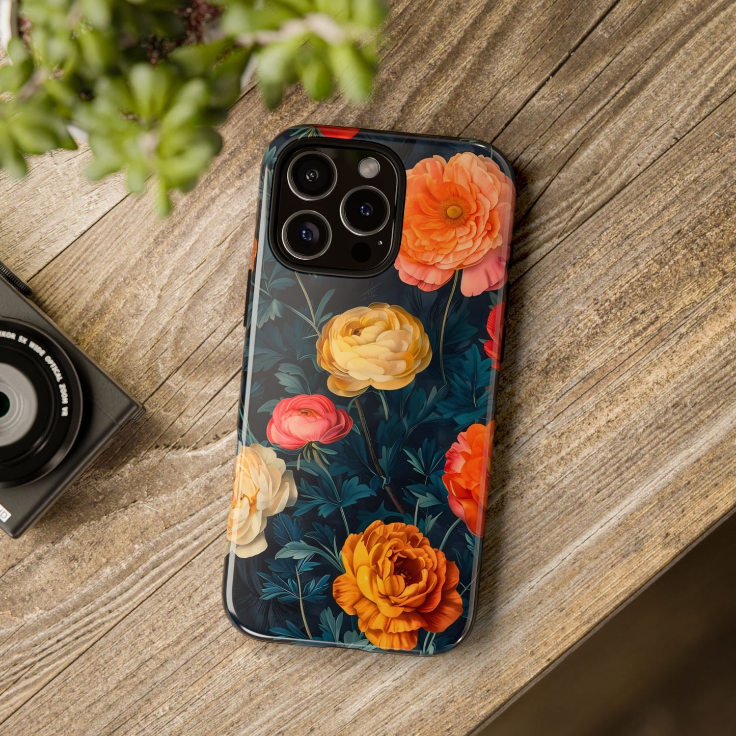 Floral Phone Case, Tough Cases for Phone Protection, Gift for Flower Lovers, Floral Designs, Spring Decor