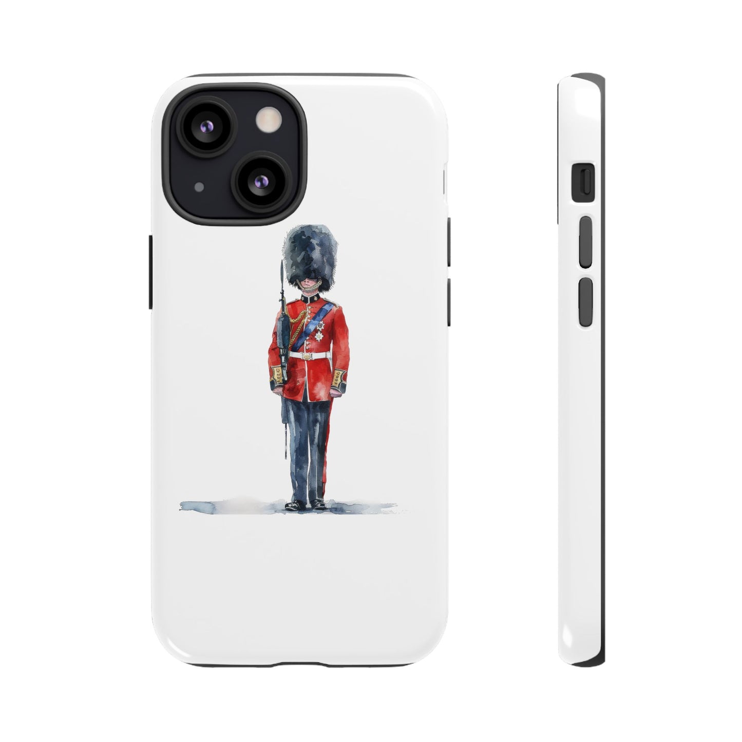 British Royal Guard Phone Case - Tough Cases, Unique Phone Cover, Gift for Her, Cute Accessory, British Soldier Design