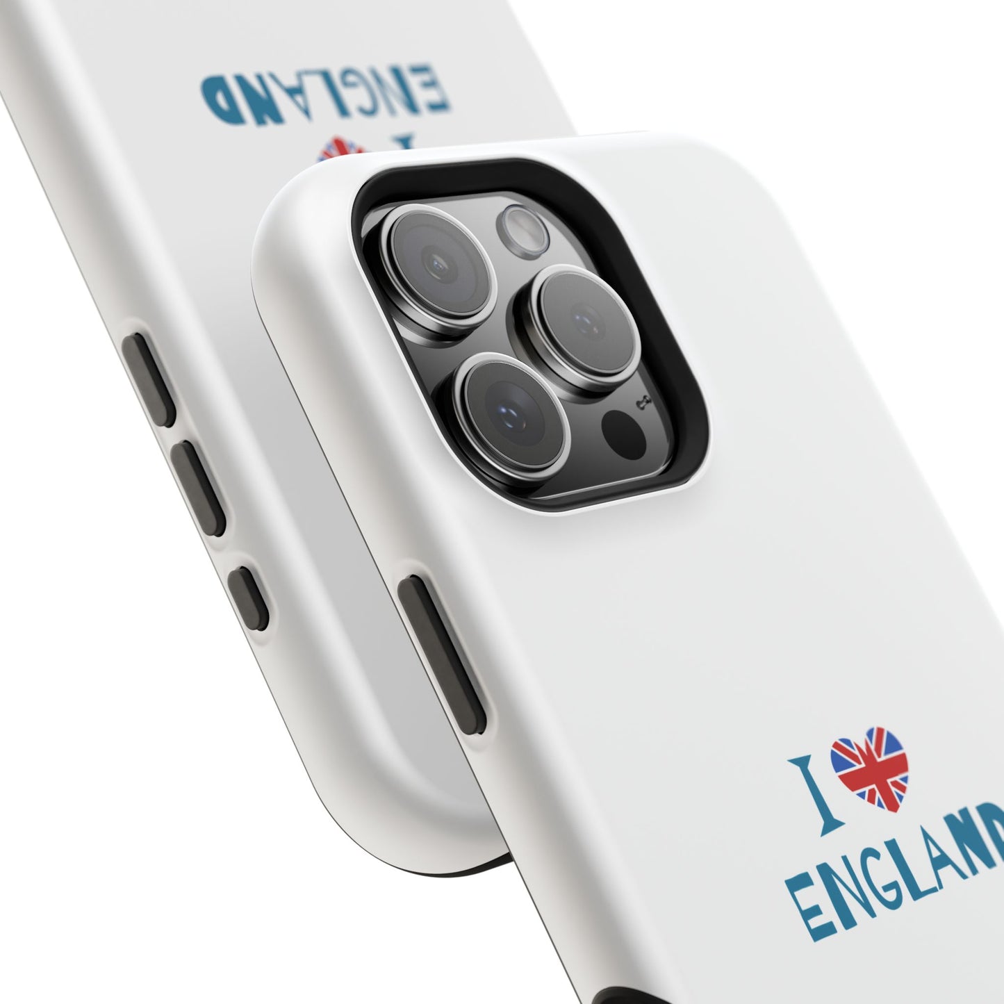 I Love England Magnetic Tough Cases, Phone Cover, Gift for Travelers, Souvenir, England Pride, Durable Phone Protection