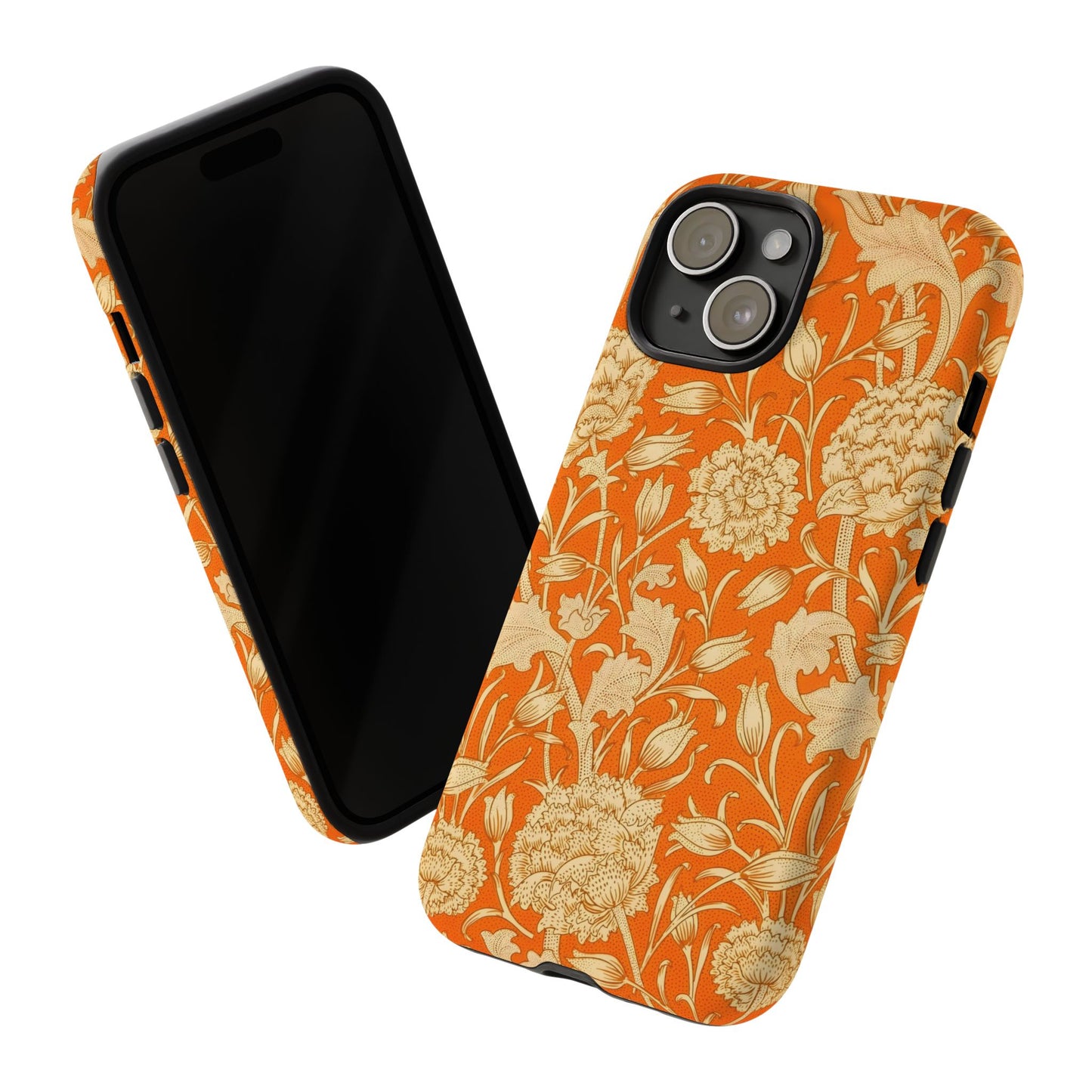 Floral Phone Case, Vibrant Tough Cases for Garden Lovers, Stylish Protection, Gift for Birthdays, Spring Decor, Unique Design
