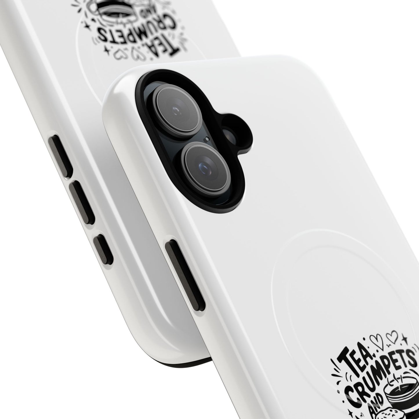 Magnetic Phone Case - Tea, Crumpets, and London Adventures, Unique Gift for Travelers, Phone Accessory, Fun Case for iPhone