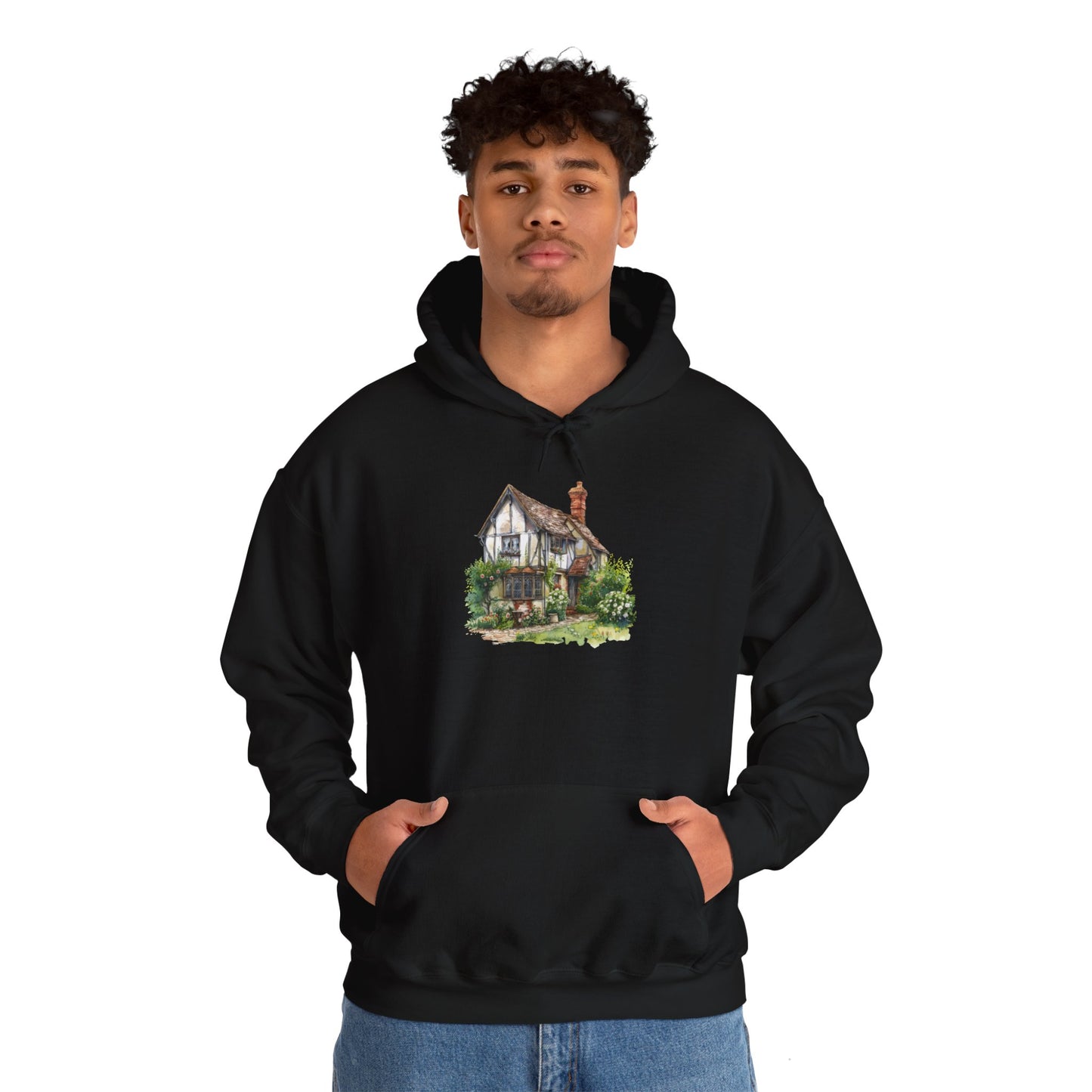 Unisex Heavy Blend™ Hooded Sweatshirt - British Trendy Historic House