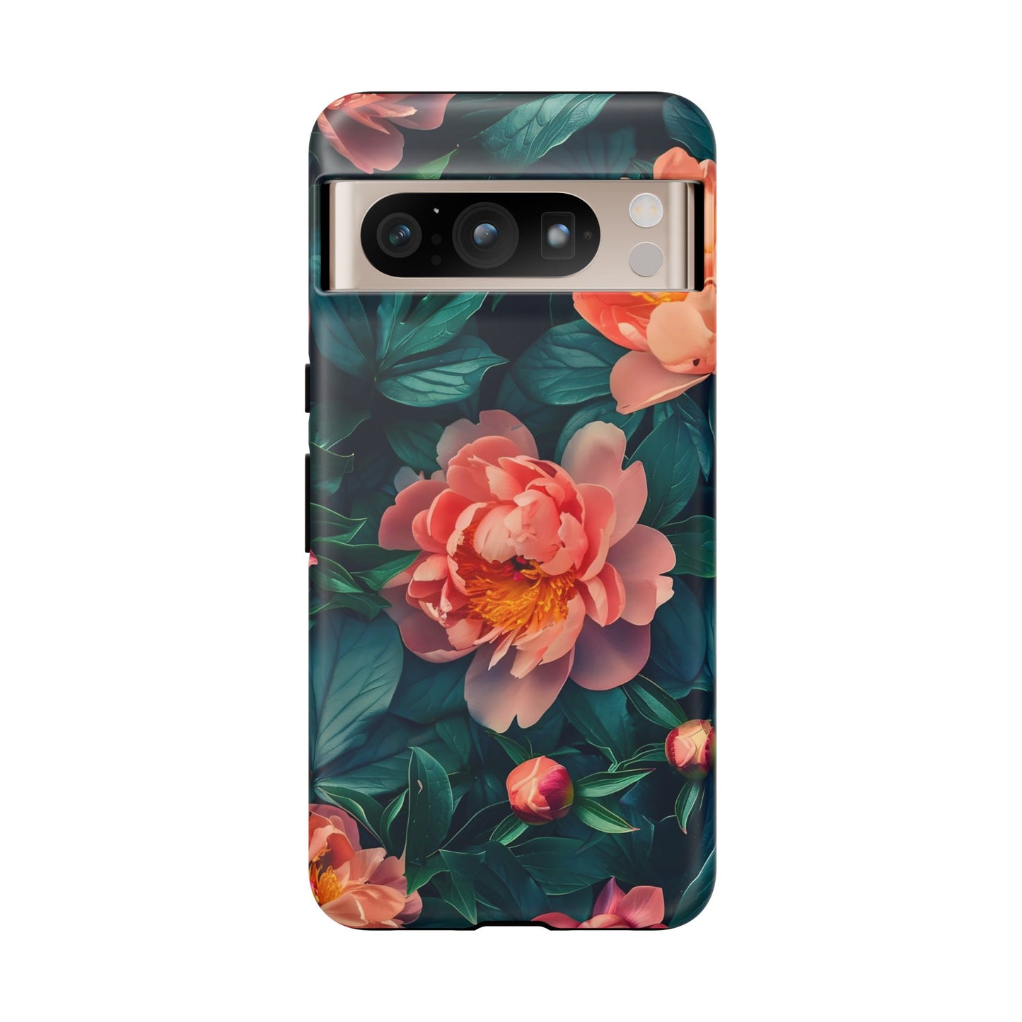Floral Phone Case - Tough Cases, Flower Design, Botanical Art, Phone Accessory, Gift for Her, Nature Lovers