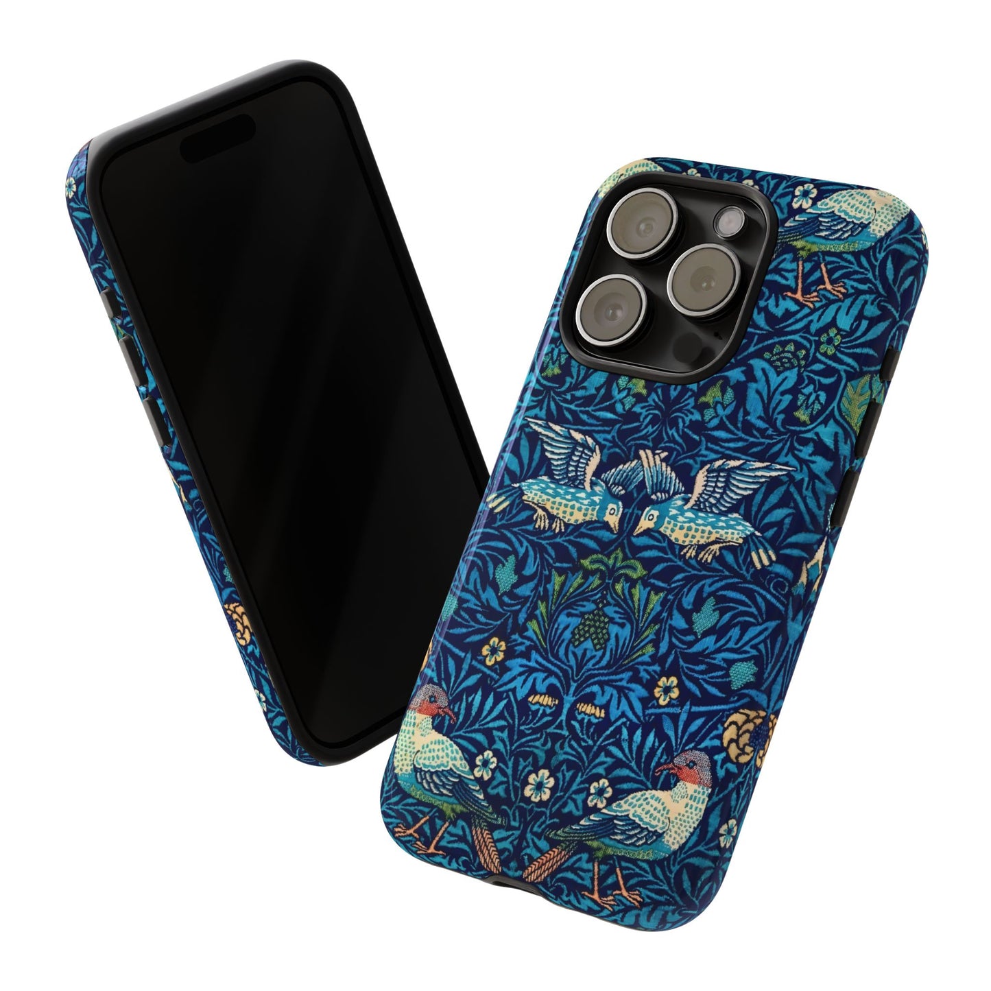 Elegant Bird Pattern Phone Case | Nature Lover Gift, Stylish Mobile Cover, Floral Design, Eco-Friendly, Unique Cell Phone Protector