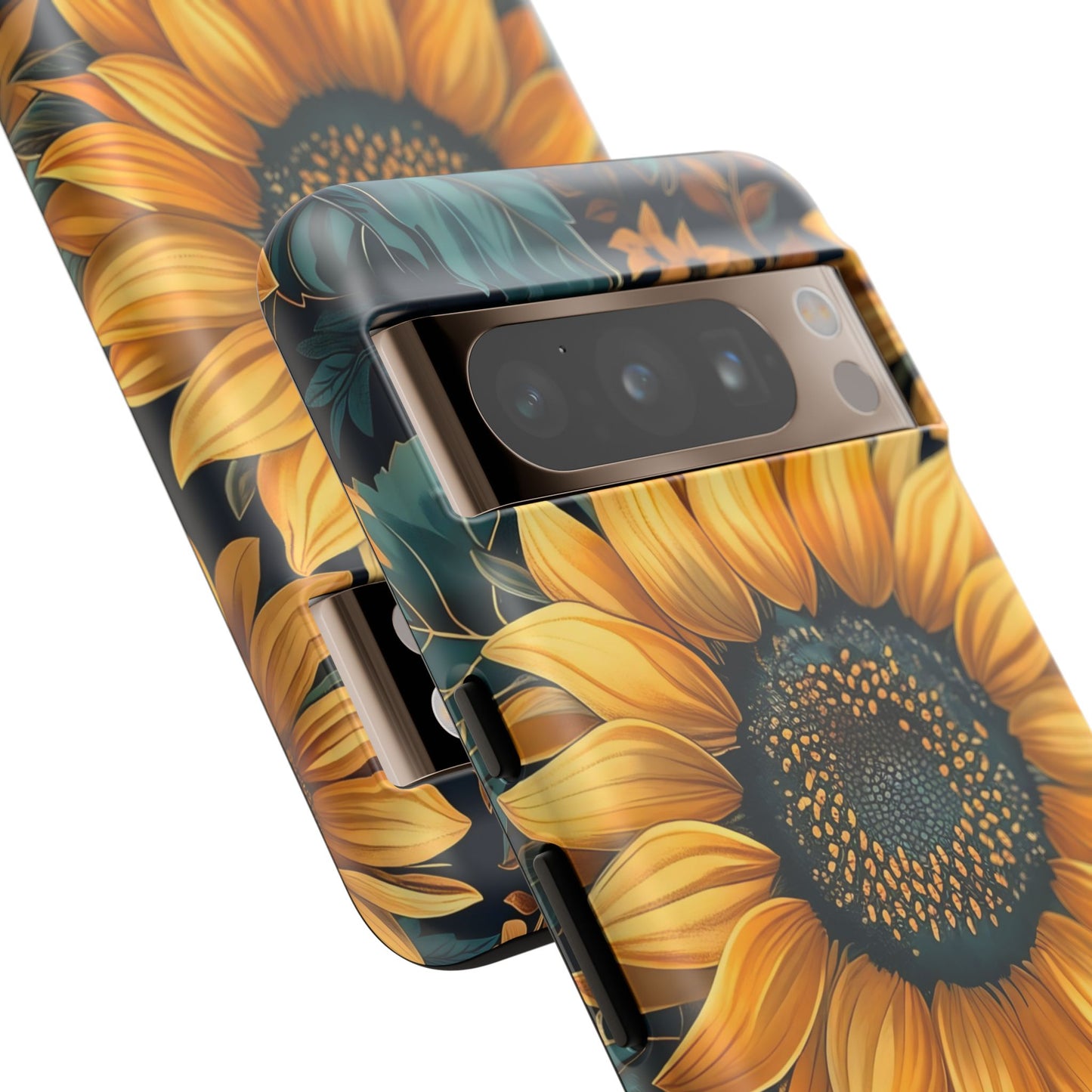 Sunflower Phone Case - Bright Floral Design, Stylish Tough Cover for Sunflower Lovers, Gift for Plant Enthusiasts, Mom Gift, Nature Lovers