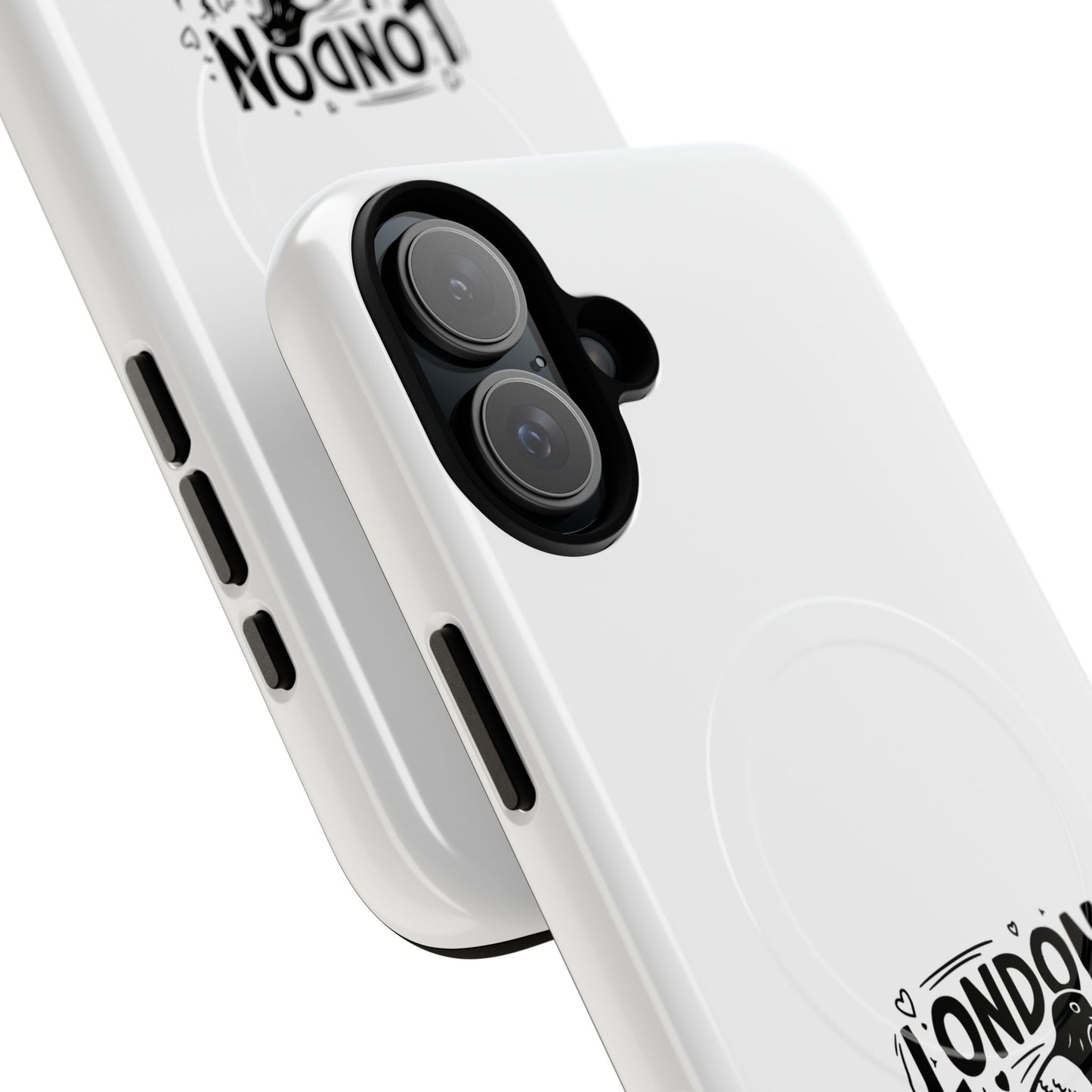 London Pigeon Rule Magnetic Phone Case, Tough Phone Cover, Gift for London Lovers, Unique Phone Accessories, Stylish Protection