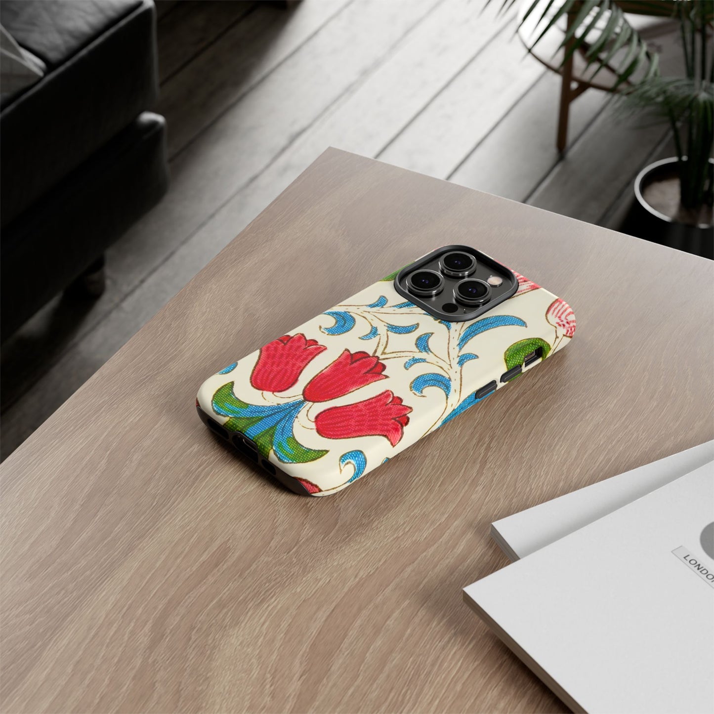 Floral Phone Case - Tough Cases | Stylish Protection, Gift for Her, Boho Phone Cover, Spring Accessory, Cute Tech