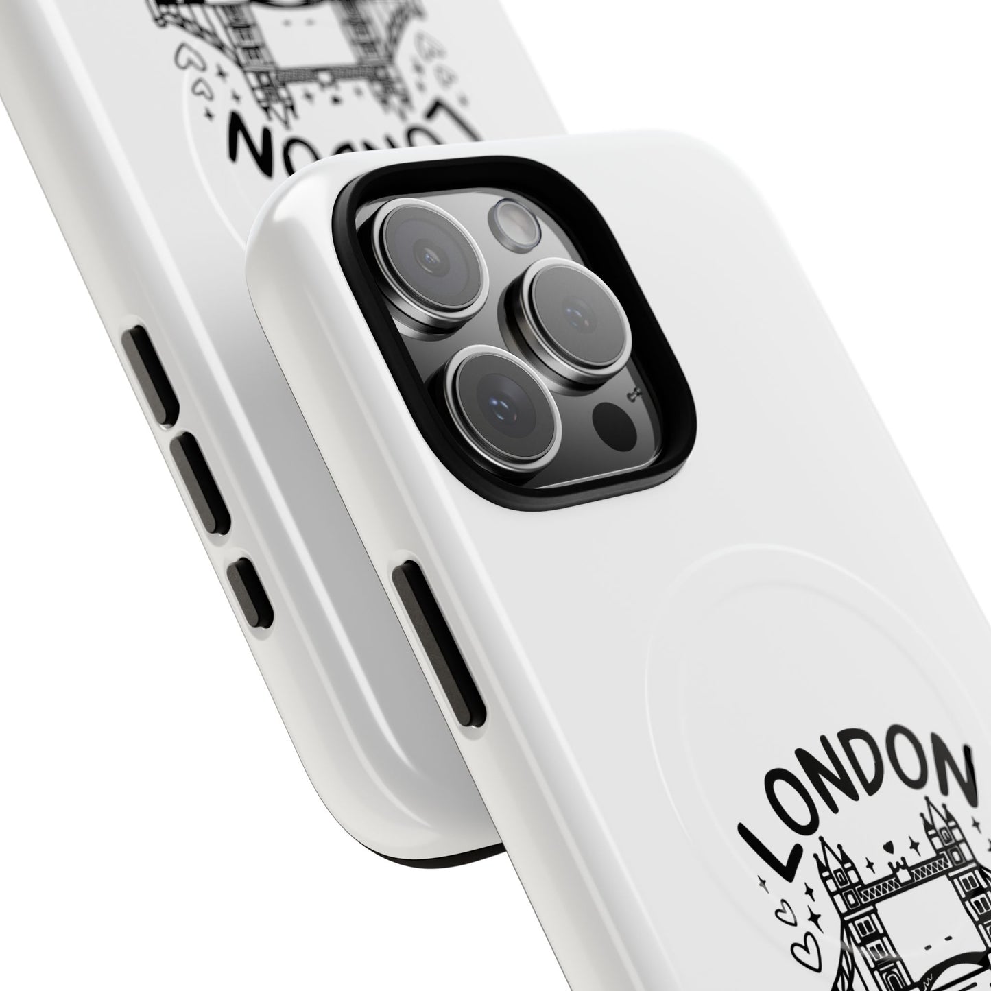London Vacation Magnetic Case, Unique Phone Cover for Travelers, London Souvenir, Gift for Tourists, Stylish Phone Accessory