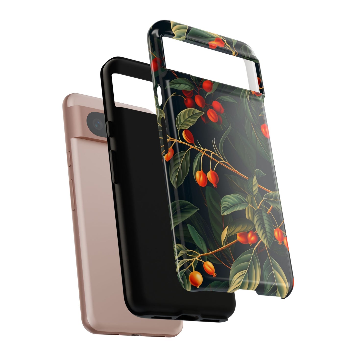 Tough Cases, Floral Phone Case, Nature-Inspired Tech, Unique Gift, Phone Accessory, Botanical Design, Fall Vibes