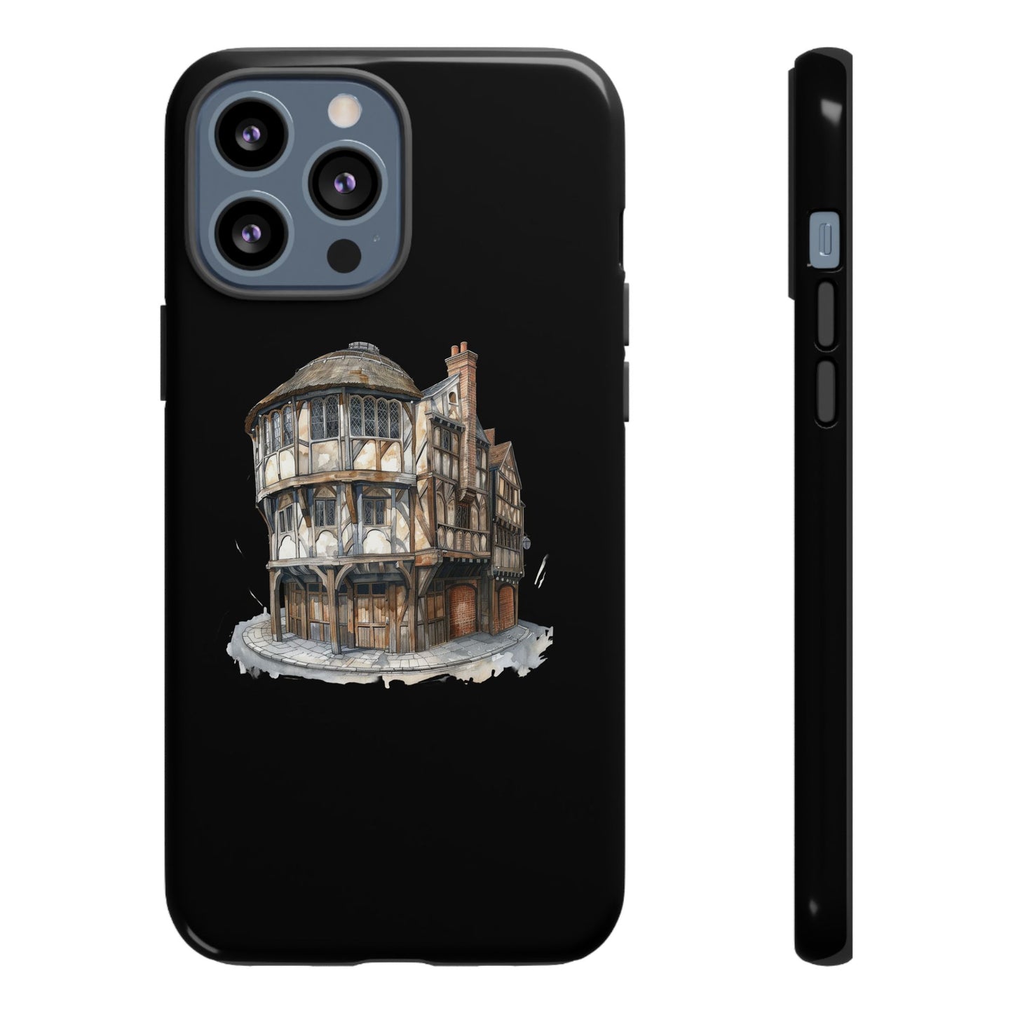 Stylish Phone Case featuring Unique Building Design, Art Lover Gift, Durable Phone Cover, Trendy Gadget Accessory, Unique Gift for Her