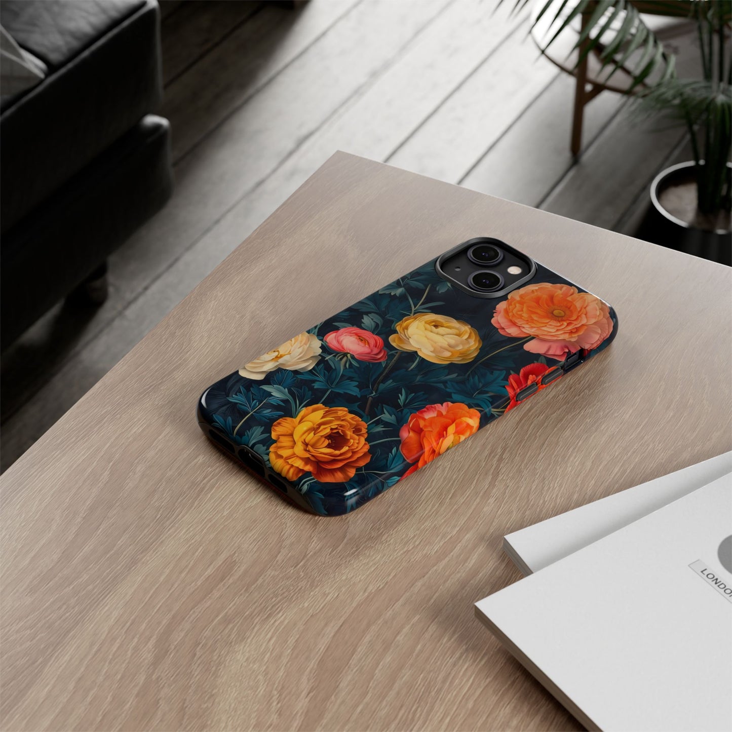 Floral Phone Case, Tough Cases for Phone Protection, Gift for Flower Lovers, Floral Designs, Spring Decor