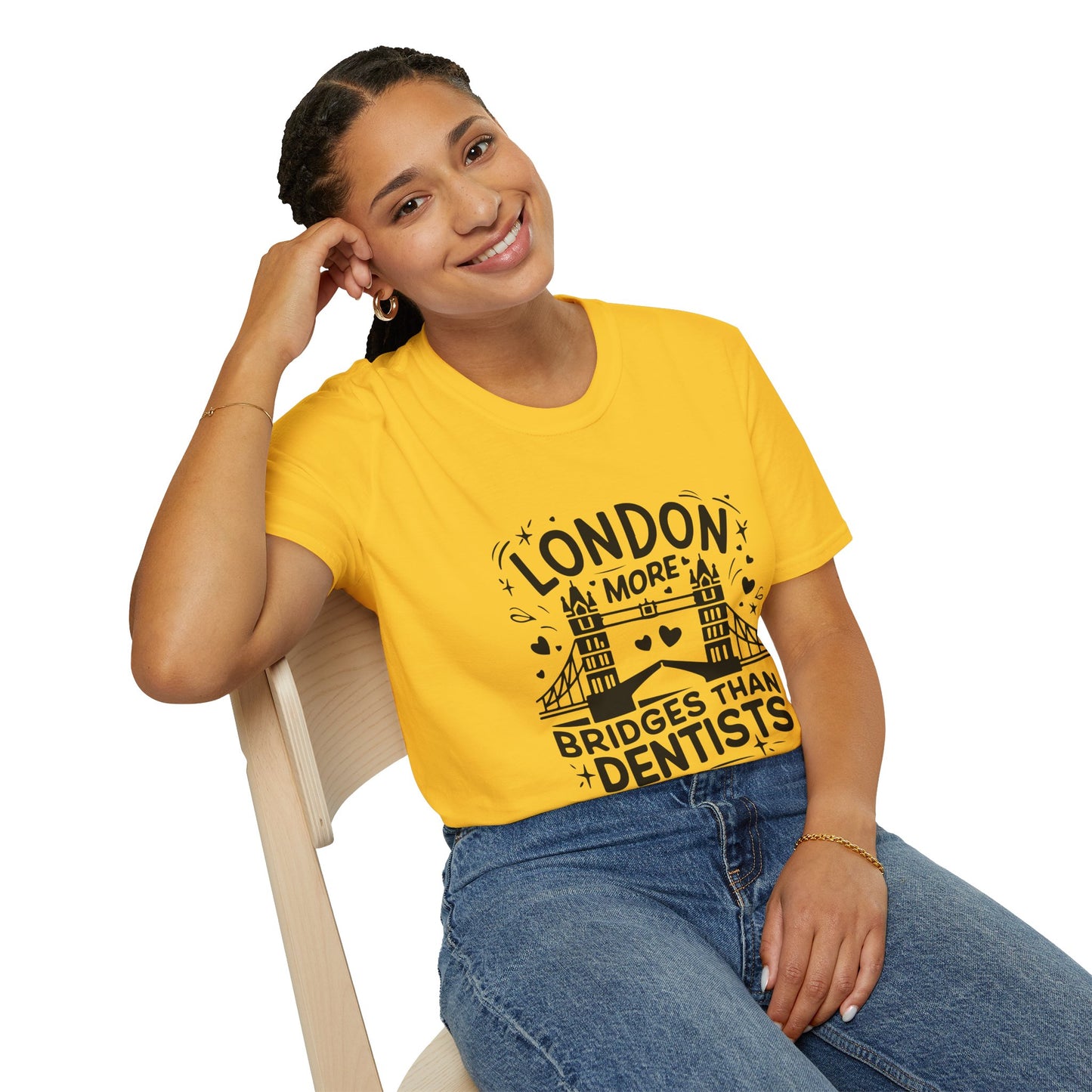 Unisex Softstyle T-Shirt - London's having more Bridges