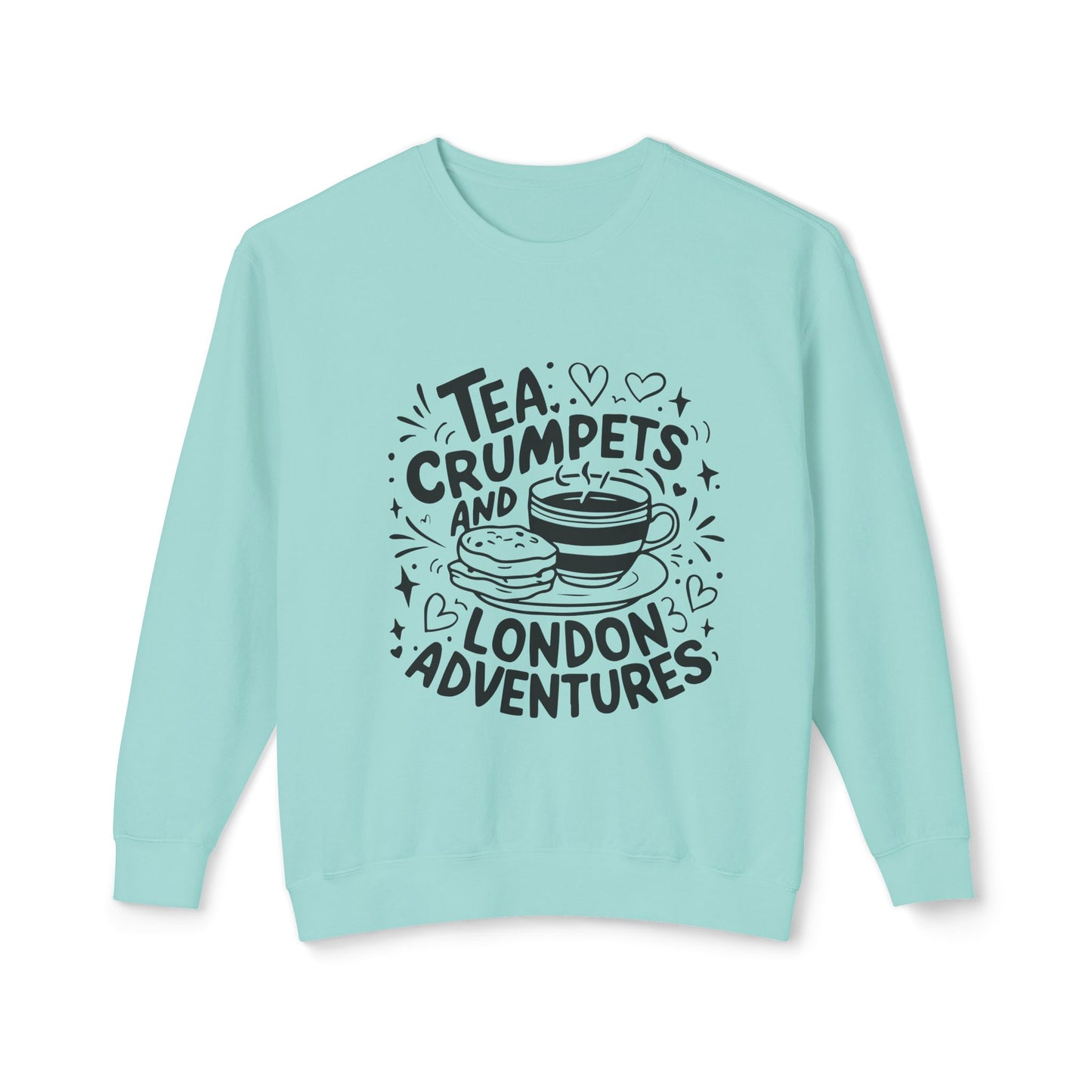 Unisex Lightweight Crewneck Sweatshirt - Love London Adventures