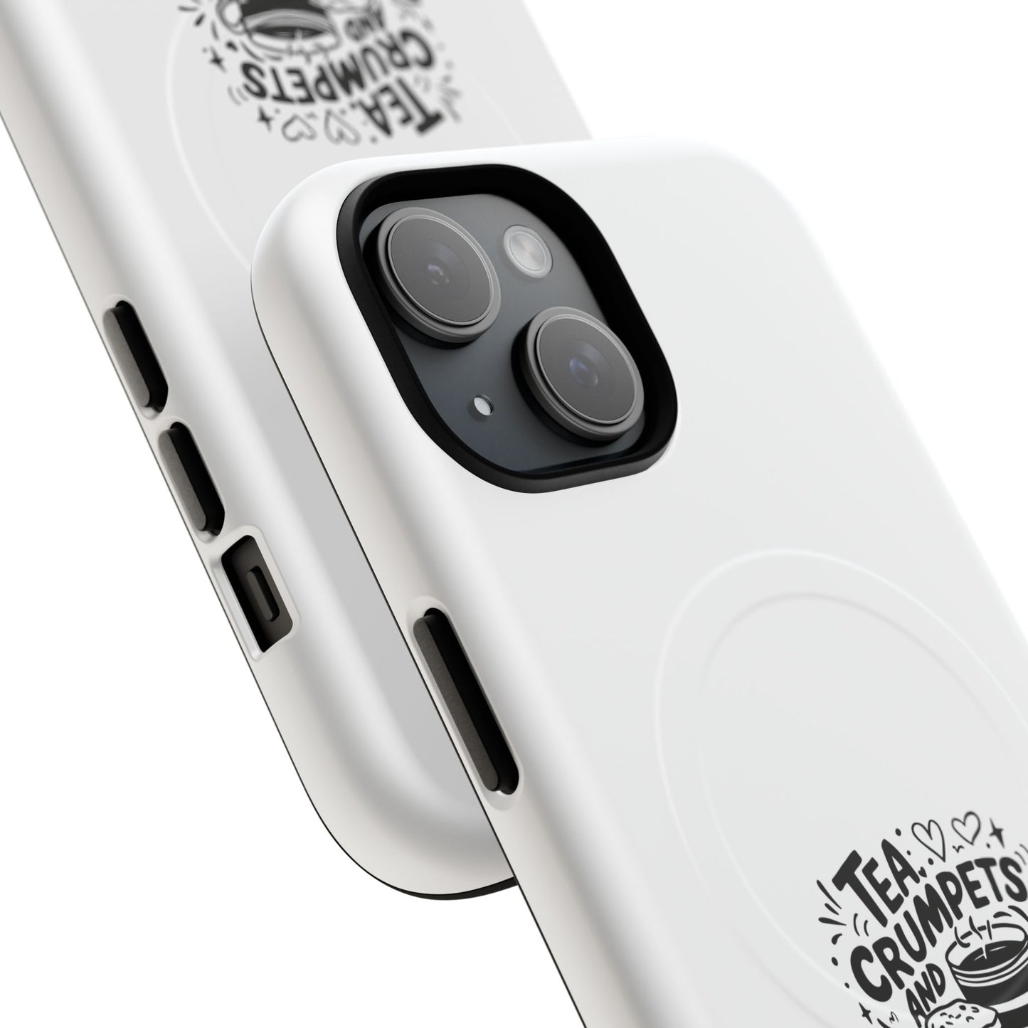Magnetic Phone Case - Tea, Crumpets, and London Adventures, Unique Gift for Travelers, Phone Accessory, Fun Case for iPhone