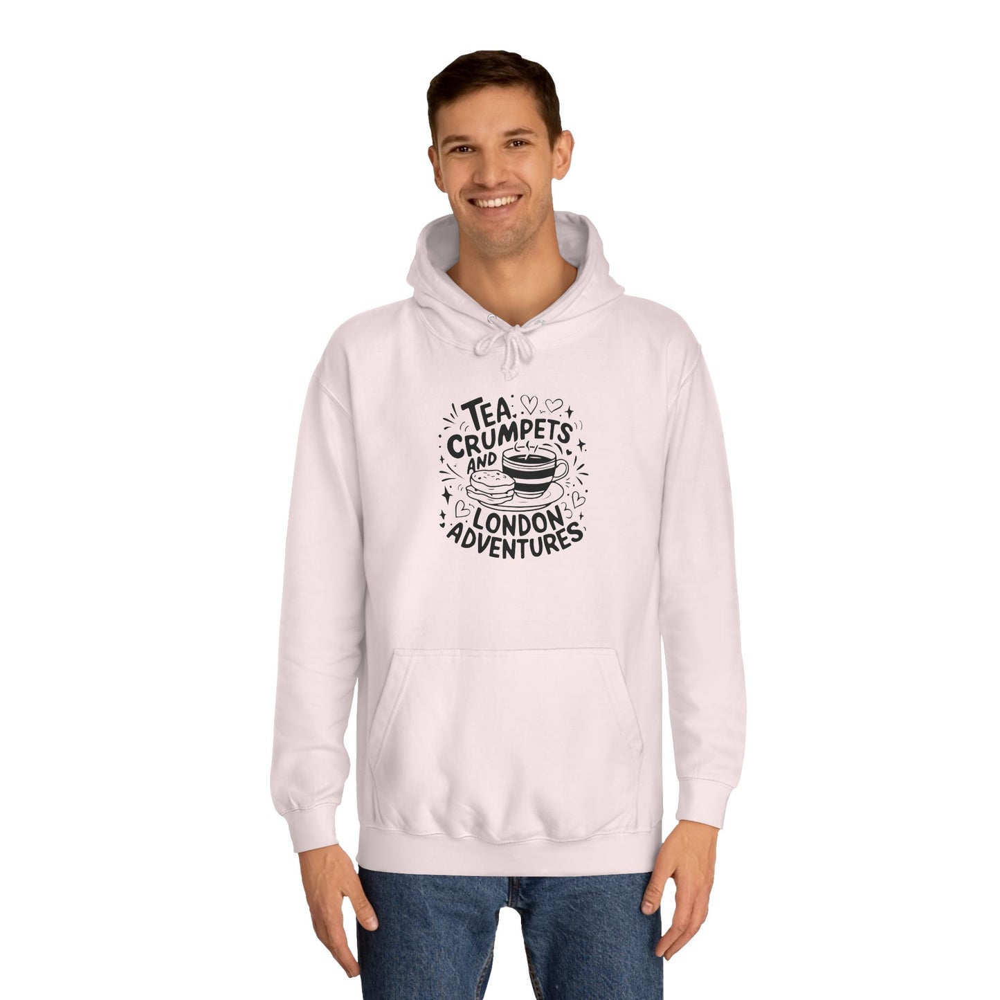 Unisex College Hoodie - London's Adventures