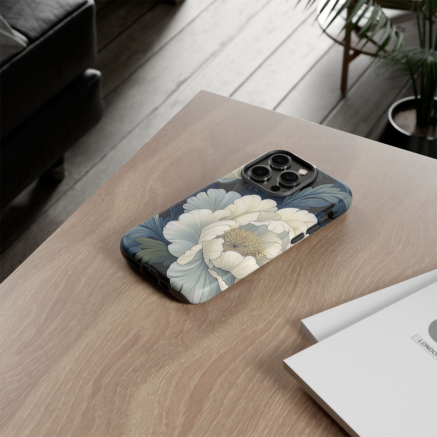 Floral Phone Case - Elegant Tough Cases for Nature Lovers, Stylish Protective Cover for Gifts, Birthdays, Mom's Day, Floral Design