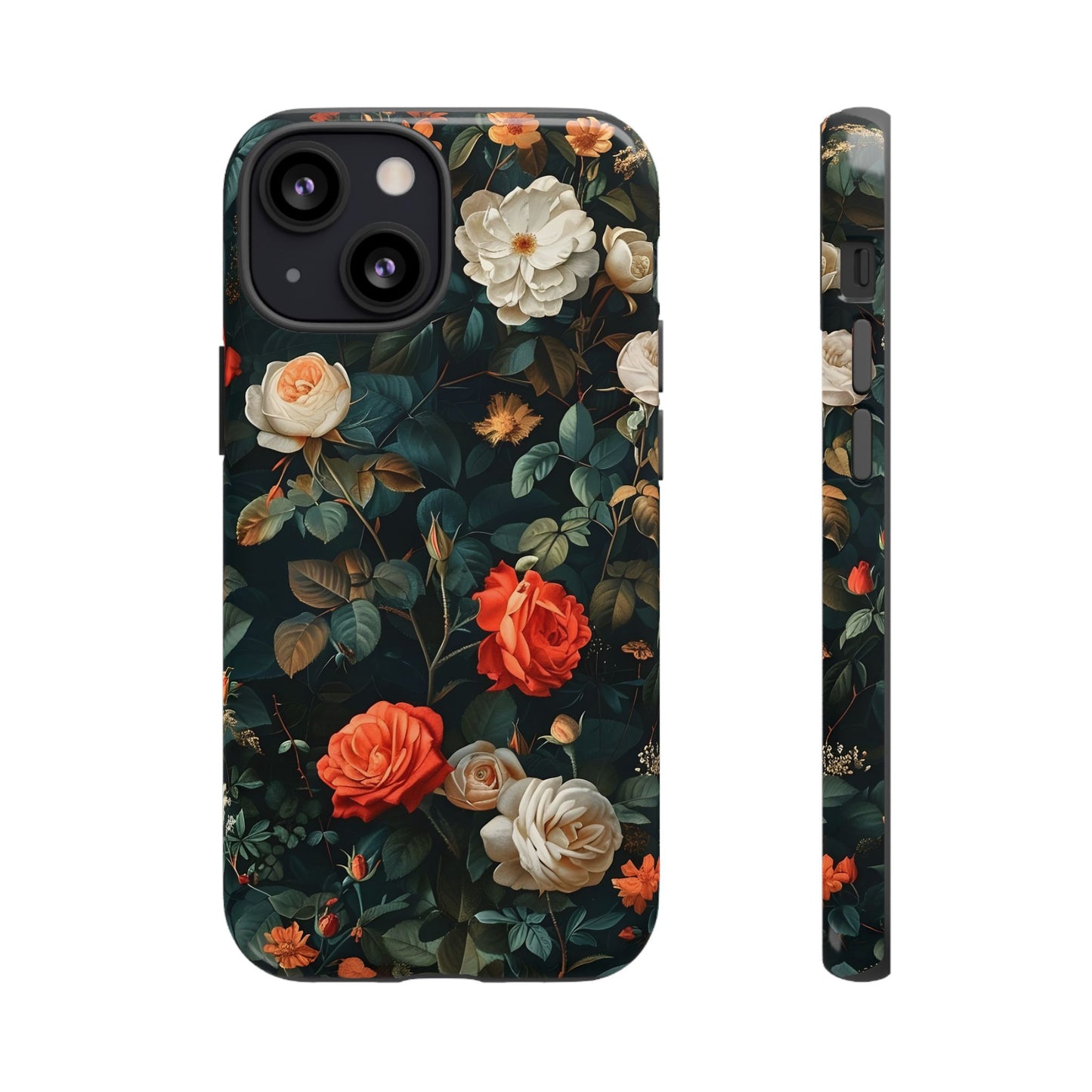 Floral Phone Case | Tough Cases with Elegant Design | Gift for Her, Mother's Day, Birthdays, Personalized, Trendy Tech Accessories
