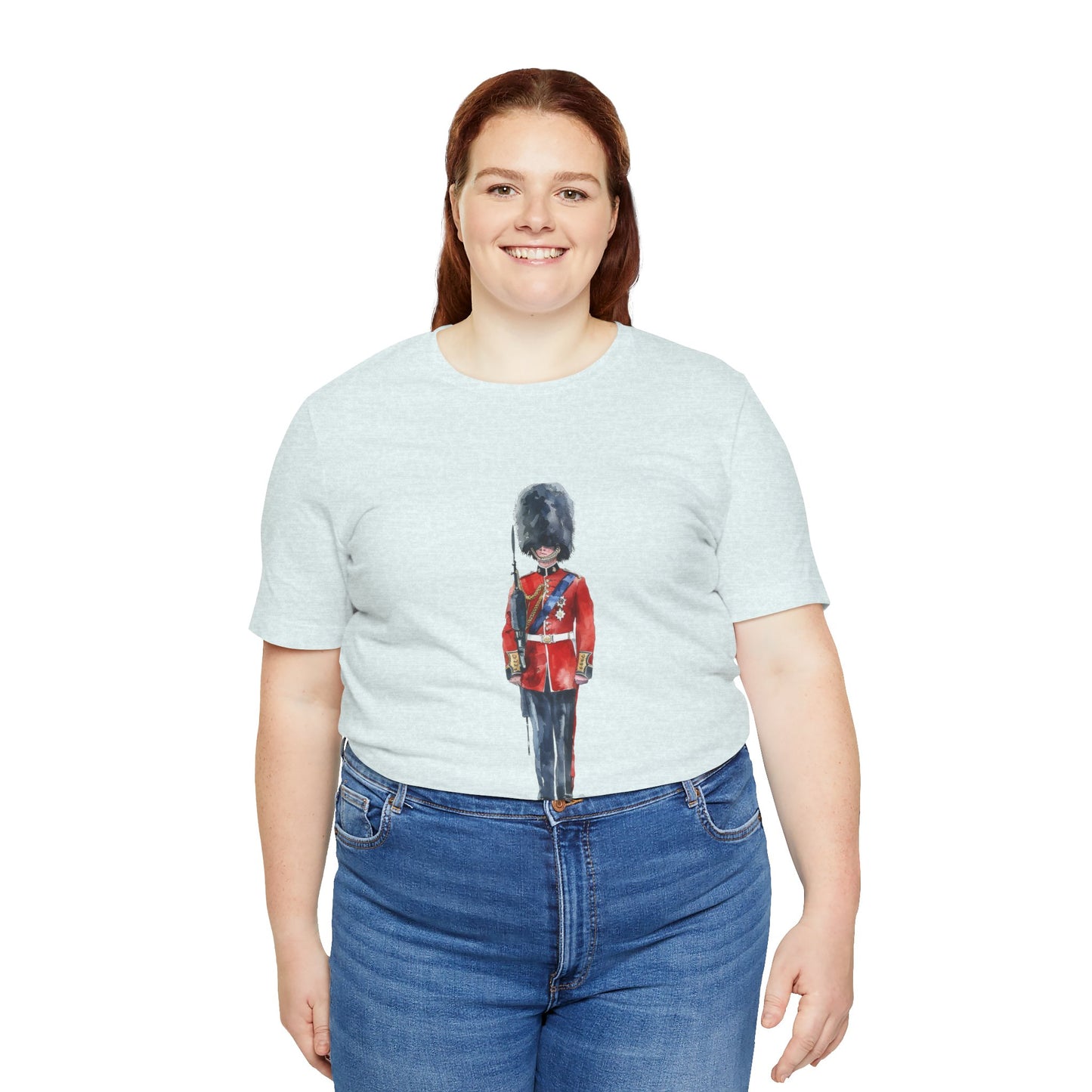 Unisex Jersey Short Sleeve Tee - Echoes of Valor - Red Jacket at Bodmin Keep
