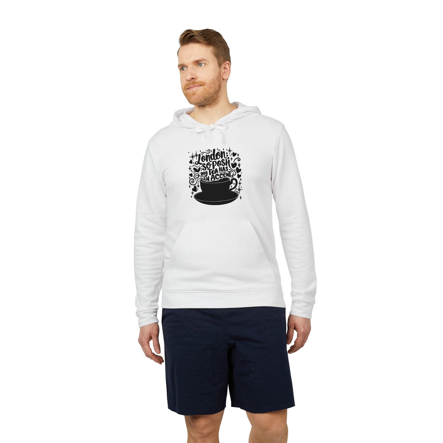 adidas Unisex Fleece Hoodie - London's Nostalgic Tea