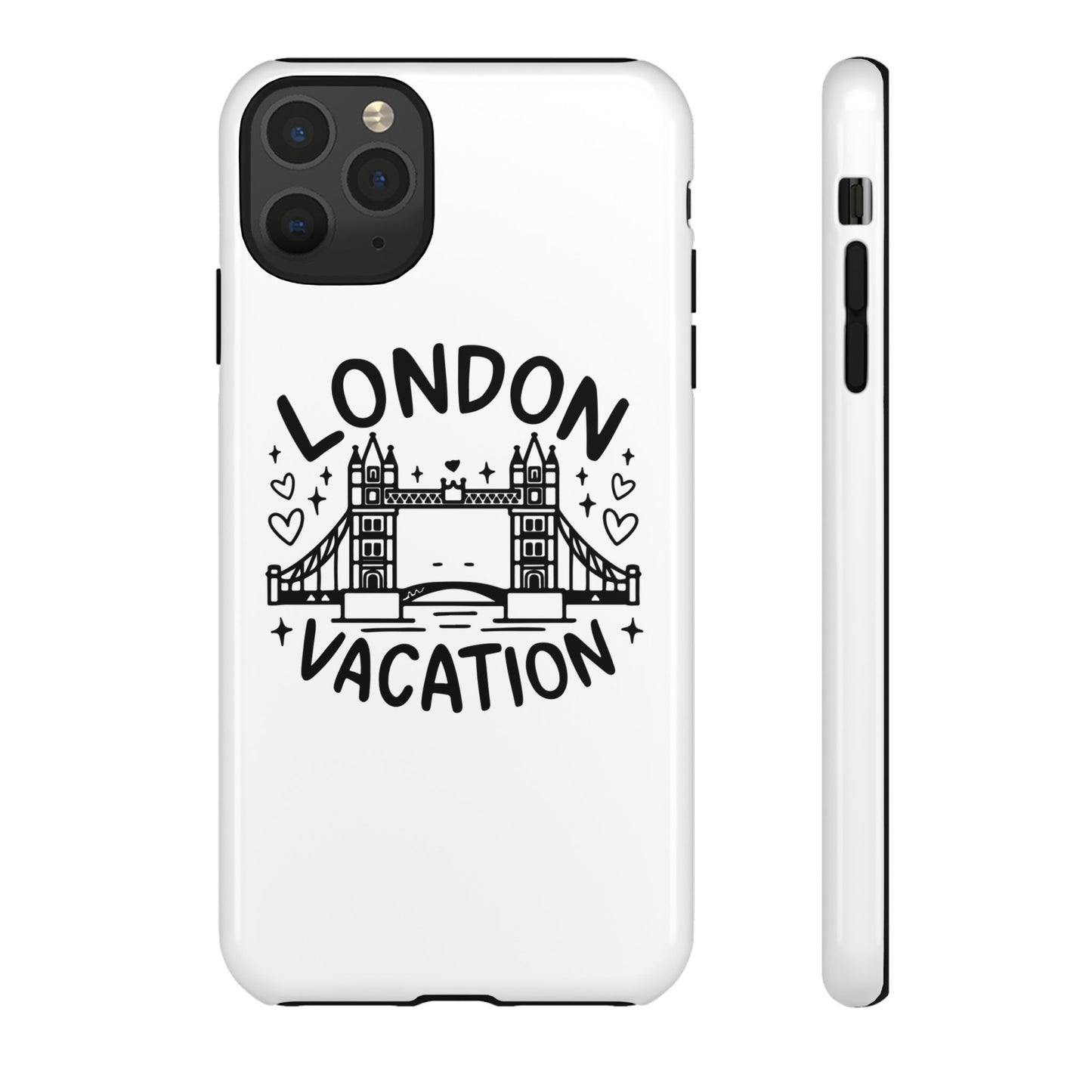 London Vacation Phone Case, Travel Accessories, Unique Gift, London Lover, Custom Phone Cover, Vacation Souvenir