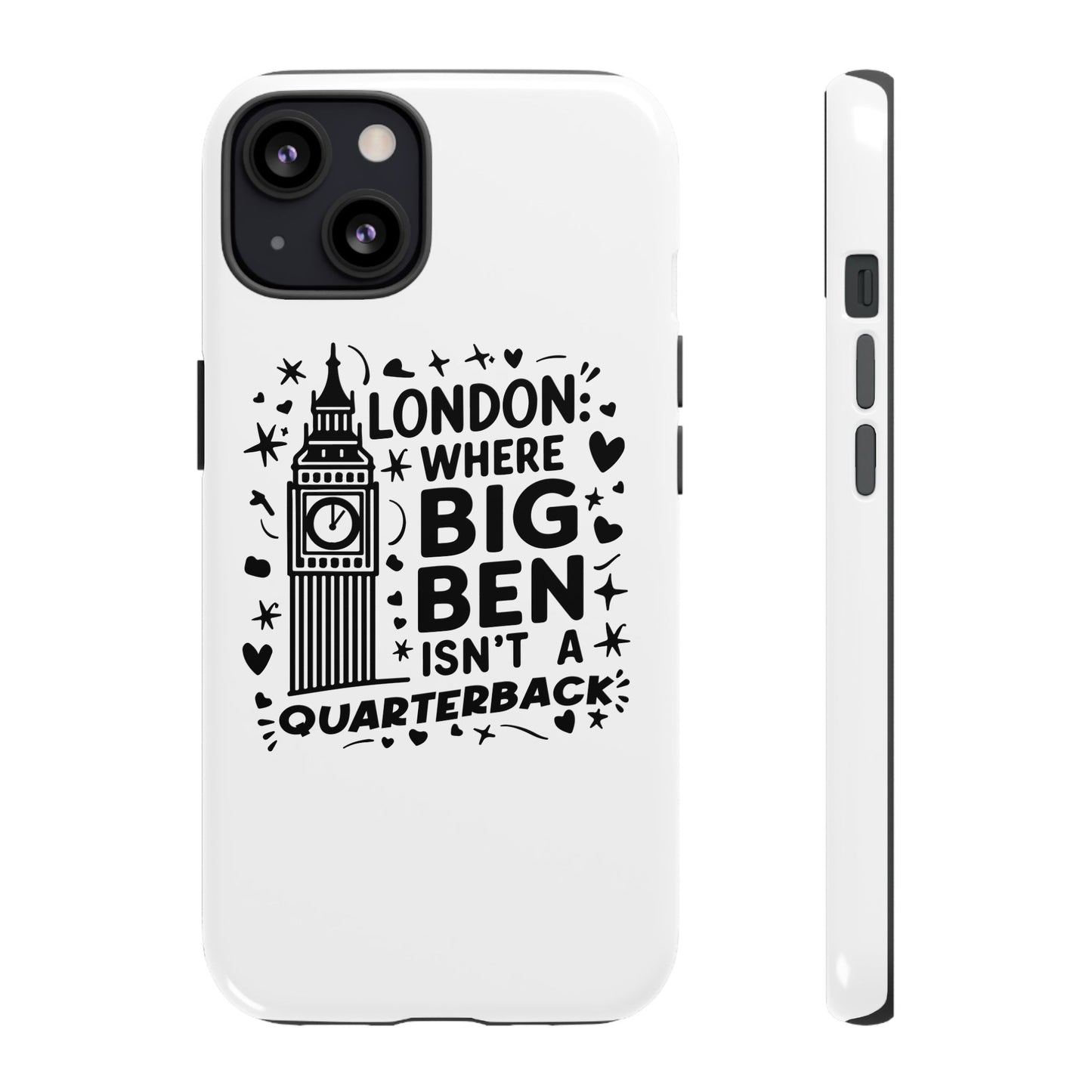 London Big Ben iPhone Case, Funny Phone Cover, Tough Phone Case, Gift for Travelers, London Souvenir