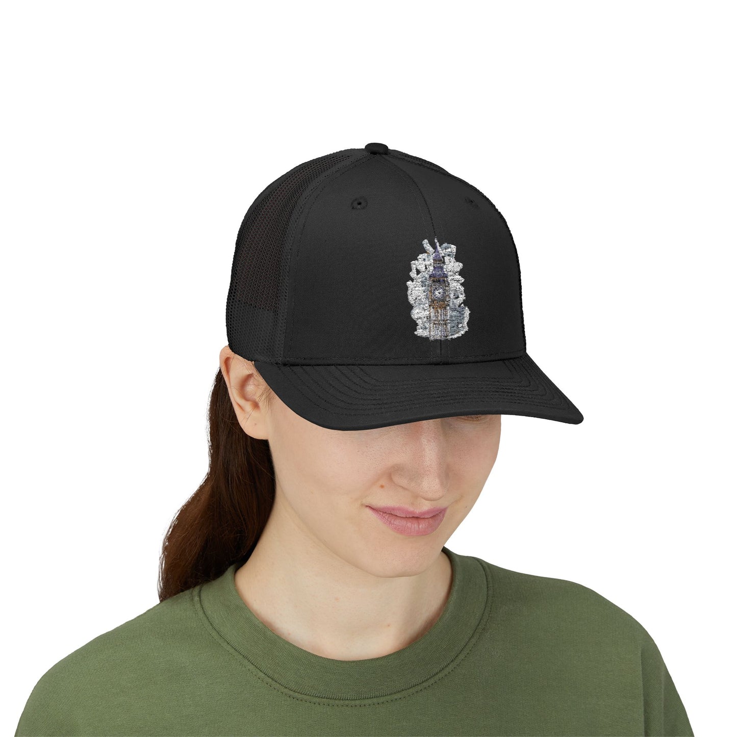 Stylish Trucker Cap for Trendsetters, Casual Streetwear Hat, Perfect for Summer Outings, Gift for Dad or Fashion Lovers