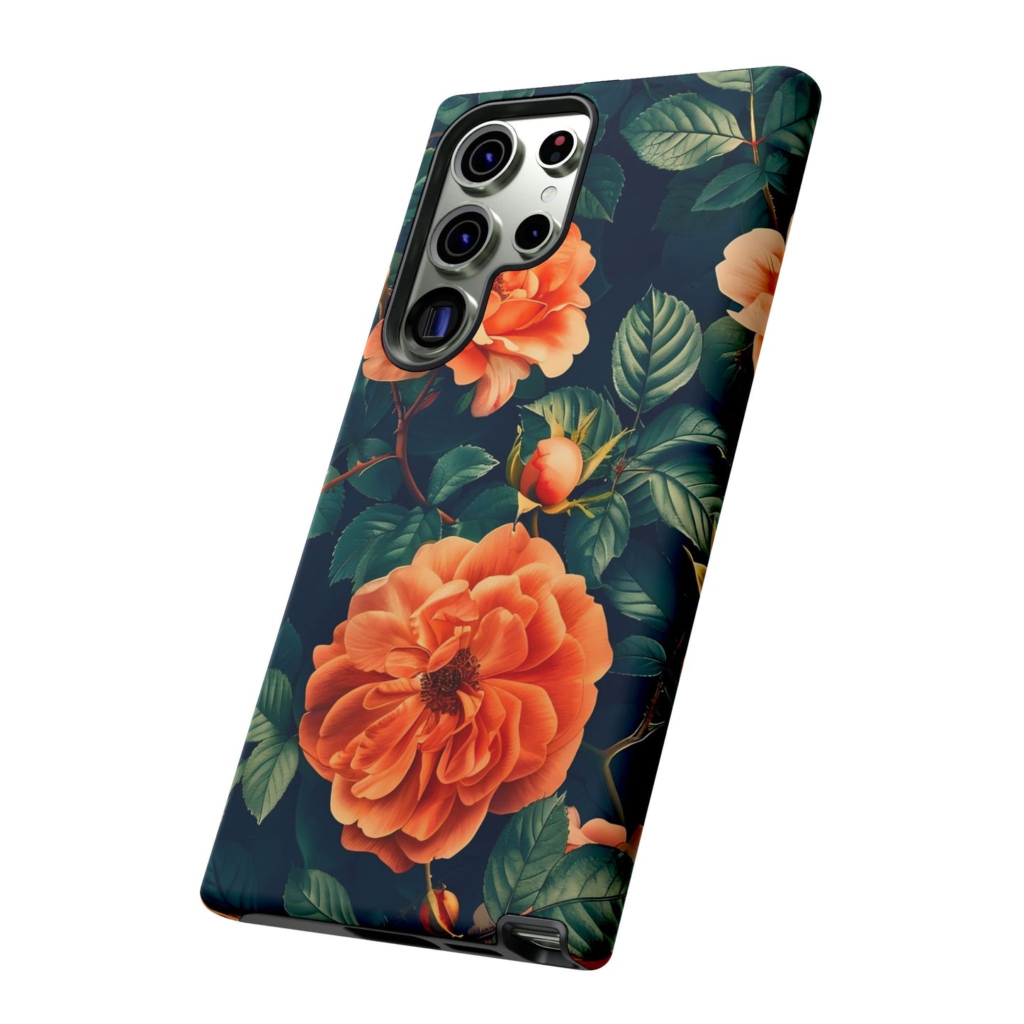 Floral Phone Case, Tough Cases for Nature Lovers, Botanical Design, Phone Protection, Gift for Her, Trending Floral Accessories