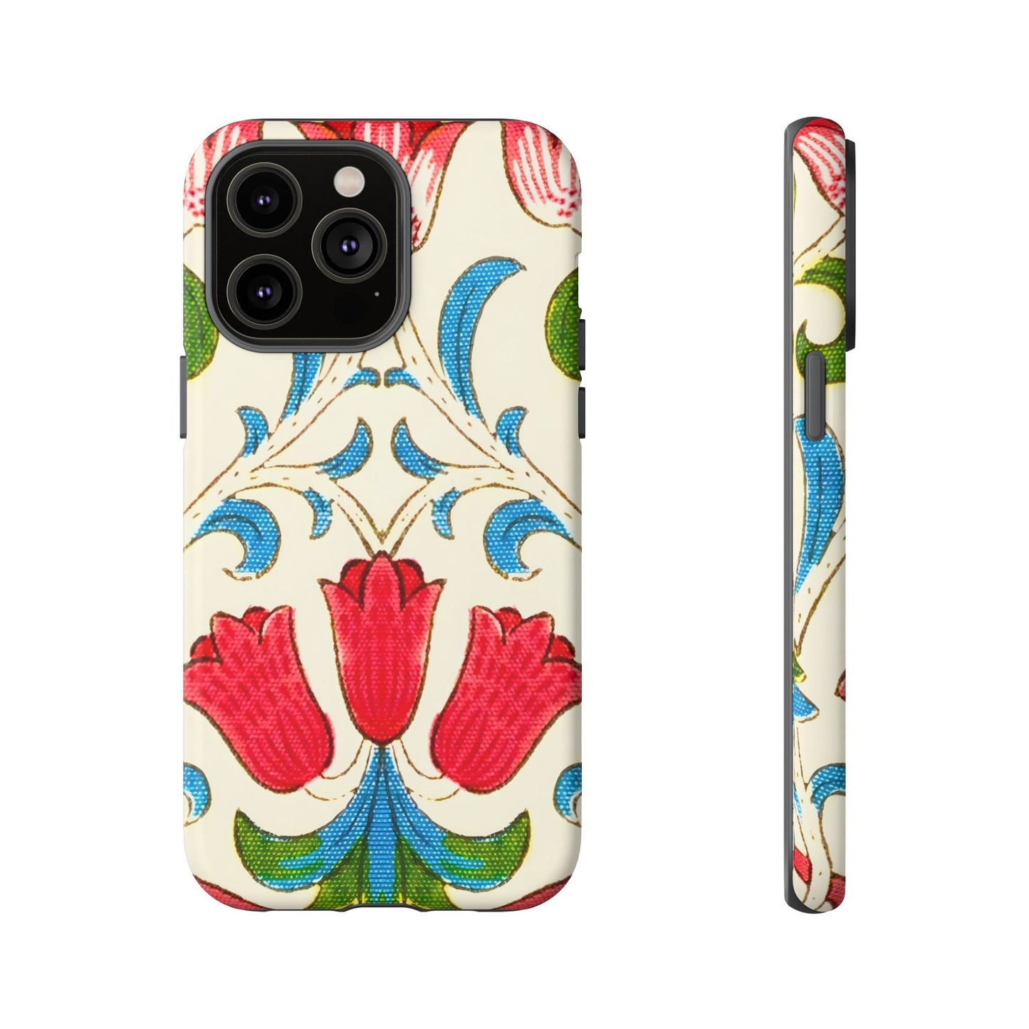 Floral Phone Case - Tough Cases | Stylish Protection, Gift for Her, Boho Phone Cover, Spring Accessory, Cute Tech