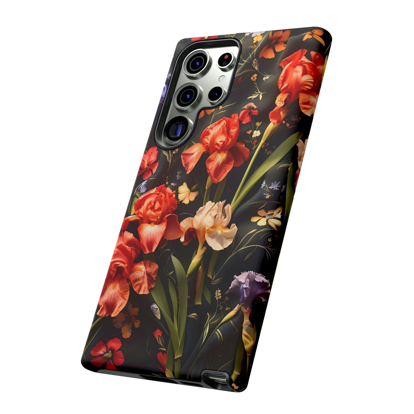 Floral Tough Case for Phone, Durable Protective Phone Cover, Gift for Flower Lovers, Phone Accessories, Spring Vibes