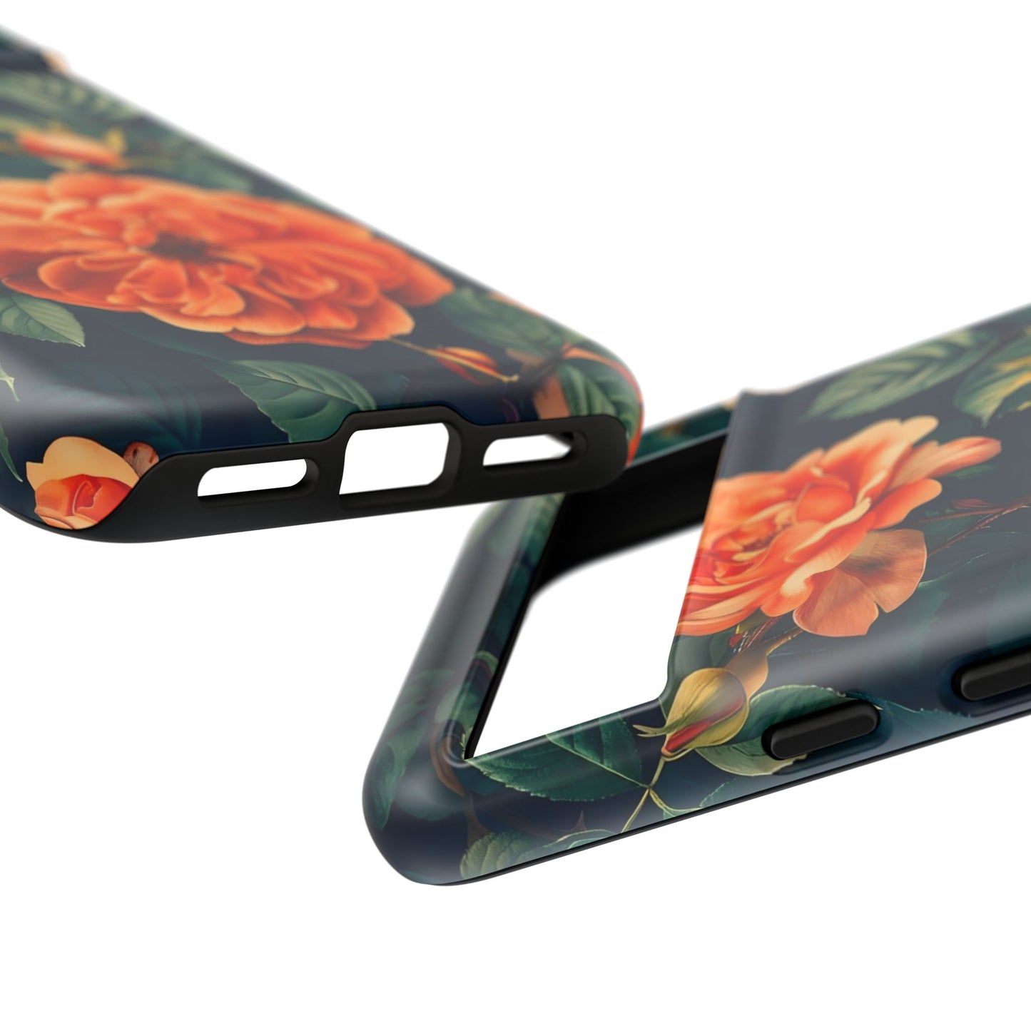 Floral Phone Case, Tough Cases for Nature Lovers, Botanical Design, Phone Protection, Gift for Her, Trending Floral Accessories