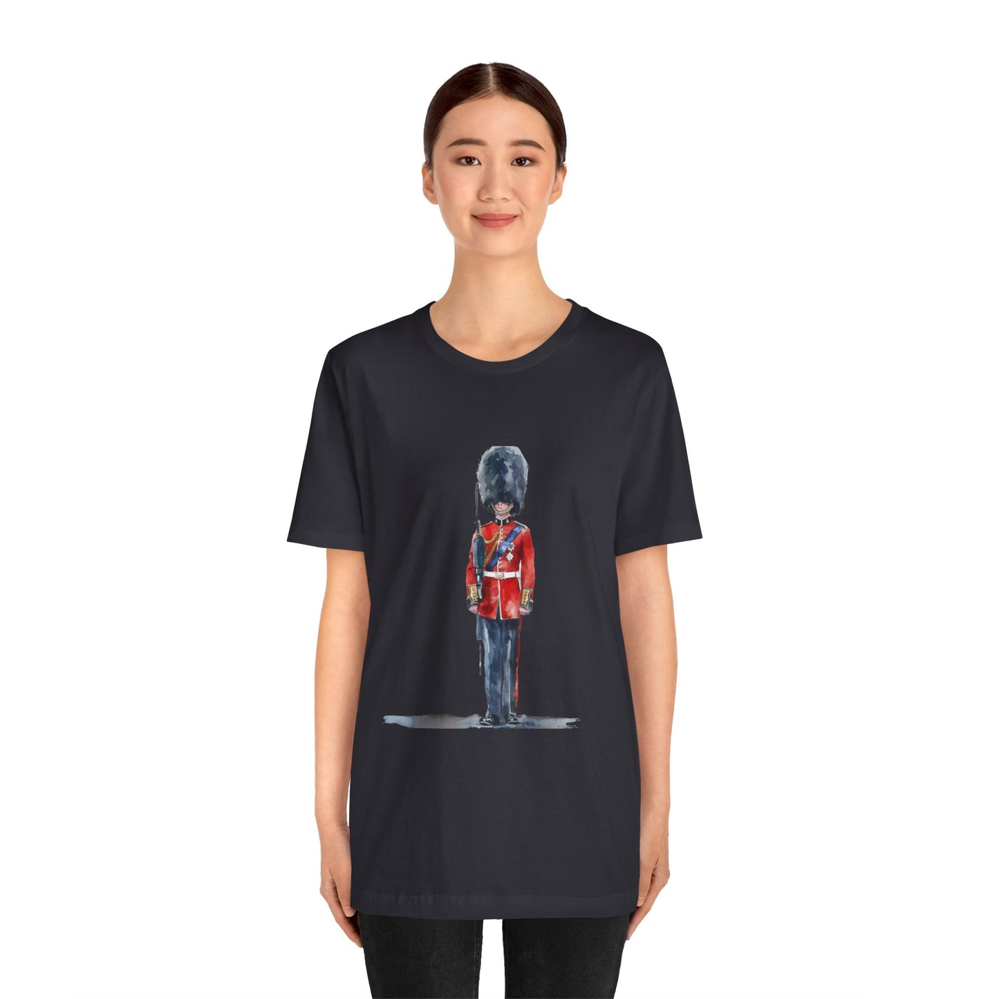 Unisex Jersey Short Sleeve Tee - Echoes of Valor - Red Jacket at Bodmin Keep