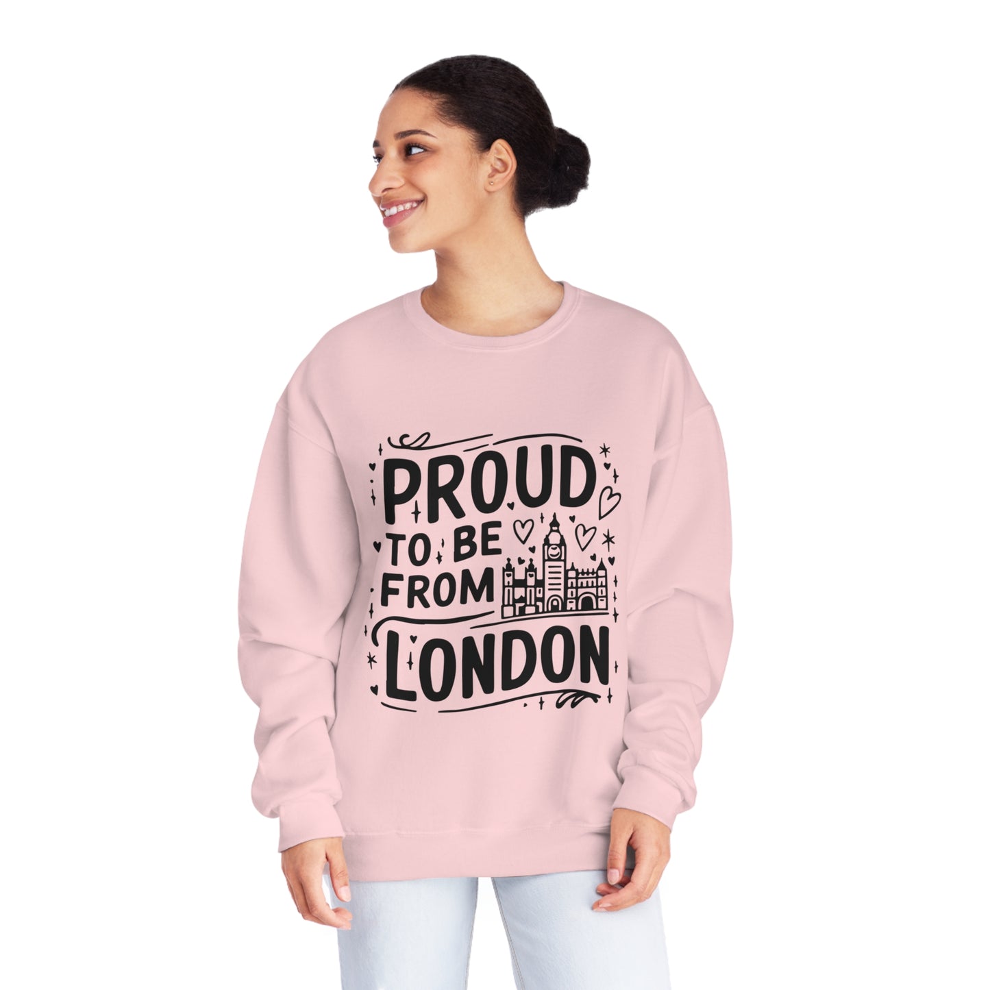 Unisex NuBlend® Crewneck Sweatshirt - Proud to be from London