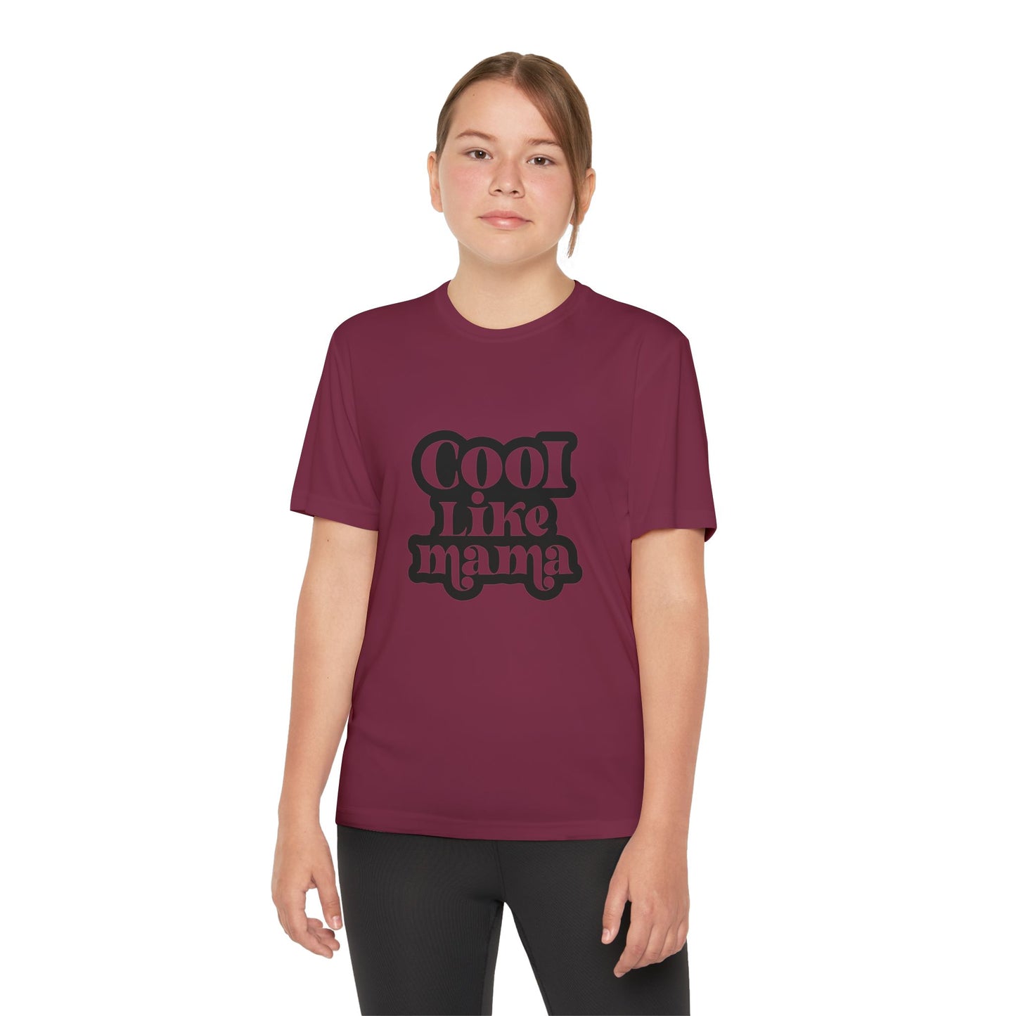 Youth Cool Like Mama Tee - Trendy Cotton T-Shirt for Kids