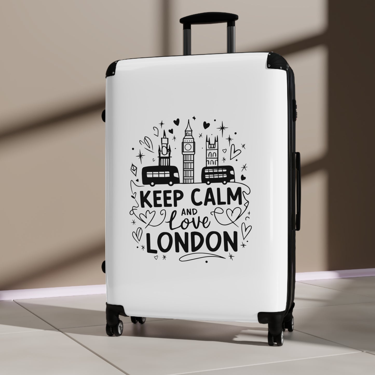 Keep Calm and Love London - Suitcase
