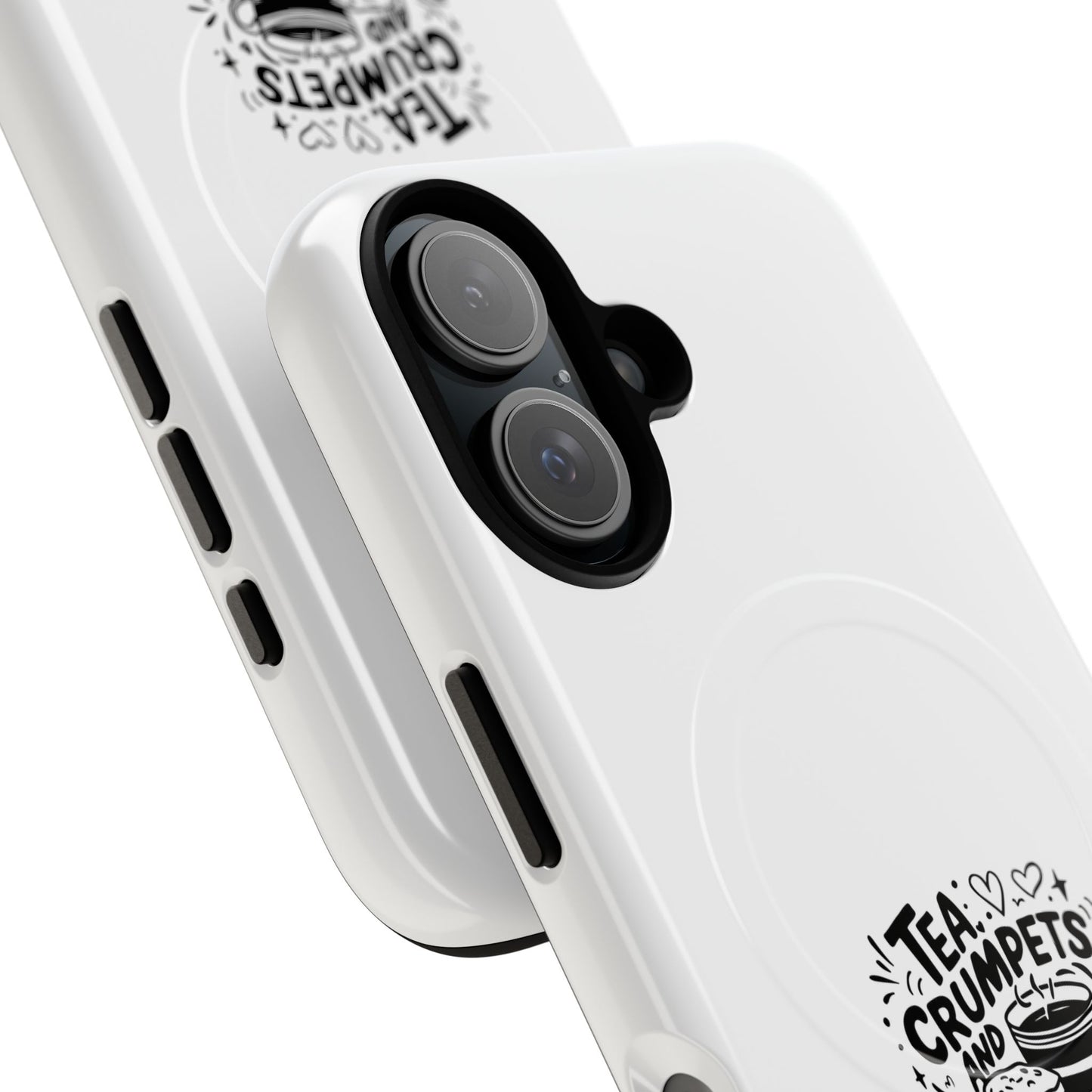 Magnetic Phone Case - Tea, Crumpets, and London Adventures, Unique Gift for Travelers, Phone Accessory, Fun Case for iPhone
