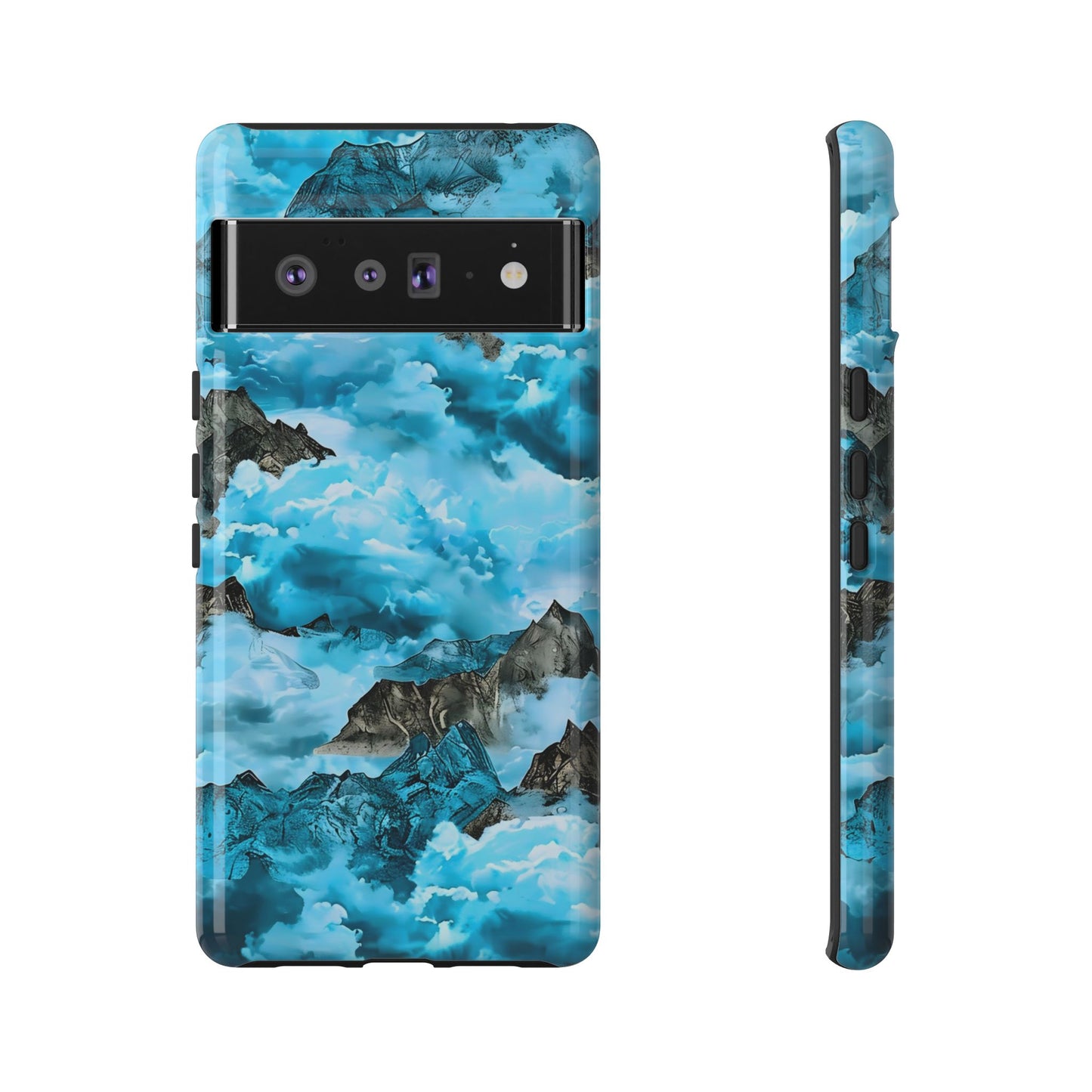 Mountain Wave Phone Case - Adventure Gear, Outdoor Gifts, Stylish Cases, Trendy Accessories, Nature Lovers