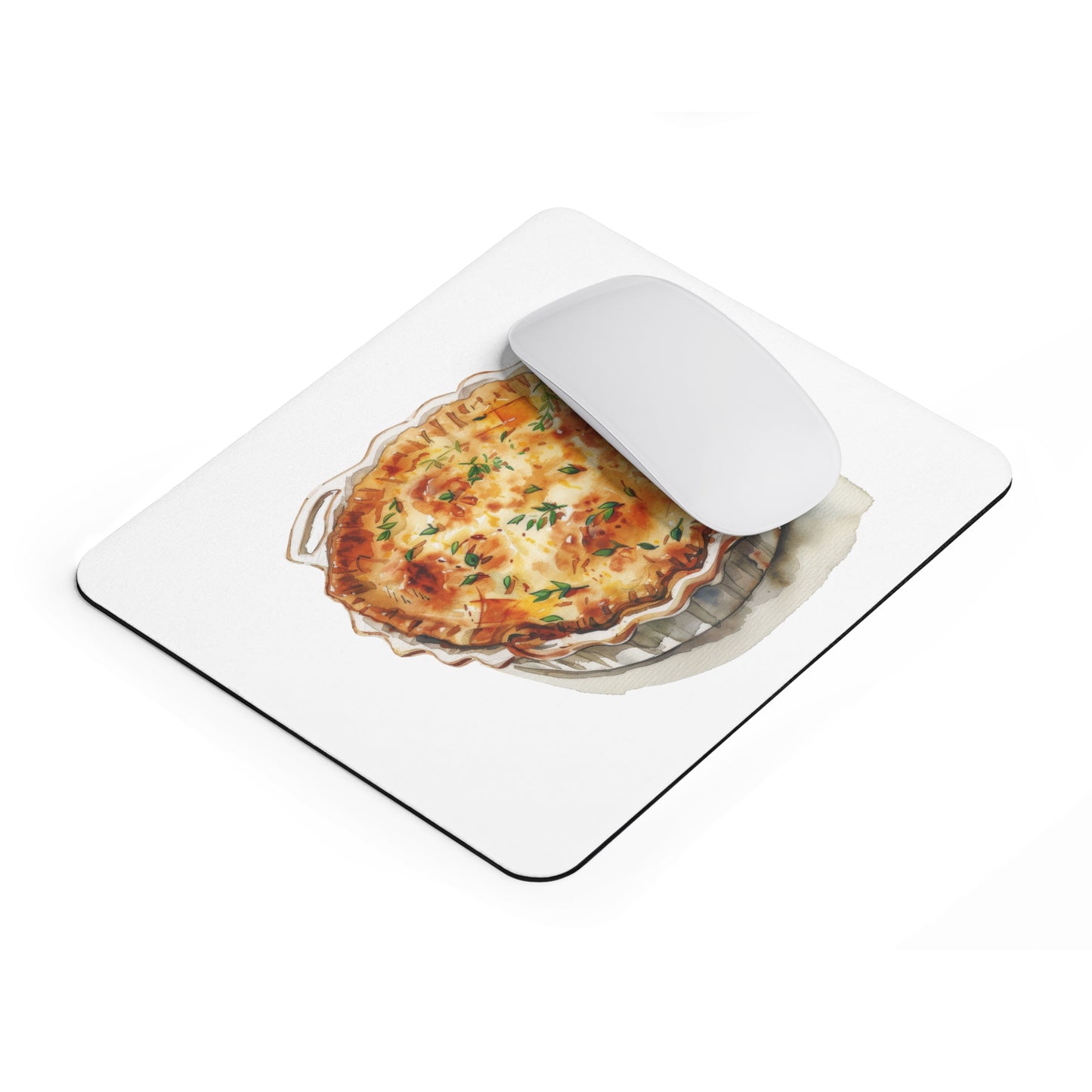 Delicious Pie Mouse Pad | Office Decor, Gift for Foodies, Kitchen Lovers, Desk Accessory, Cute Mousepad