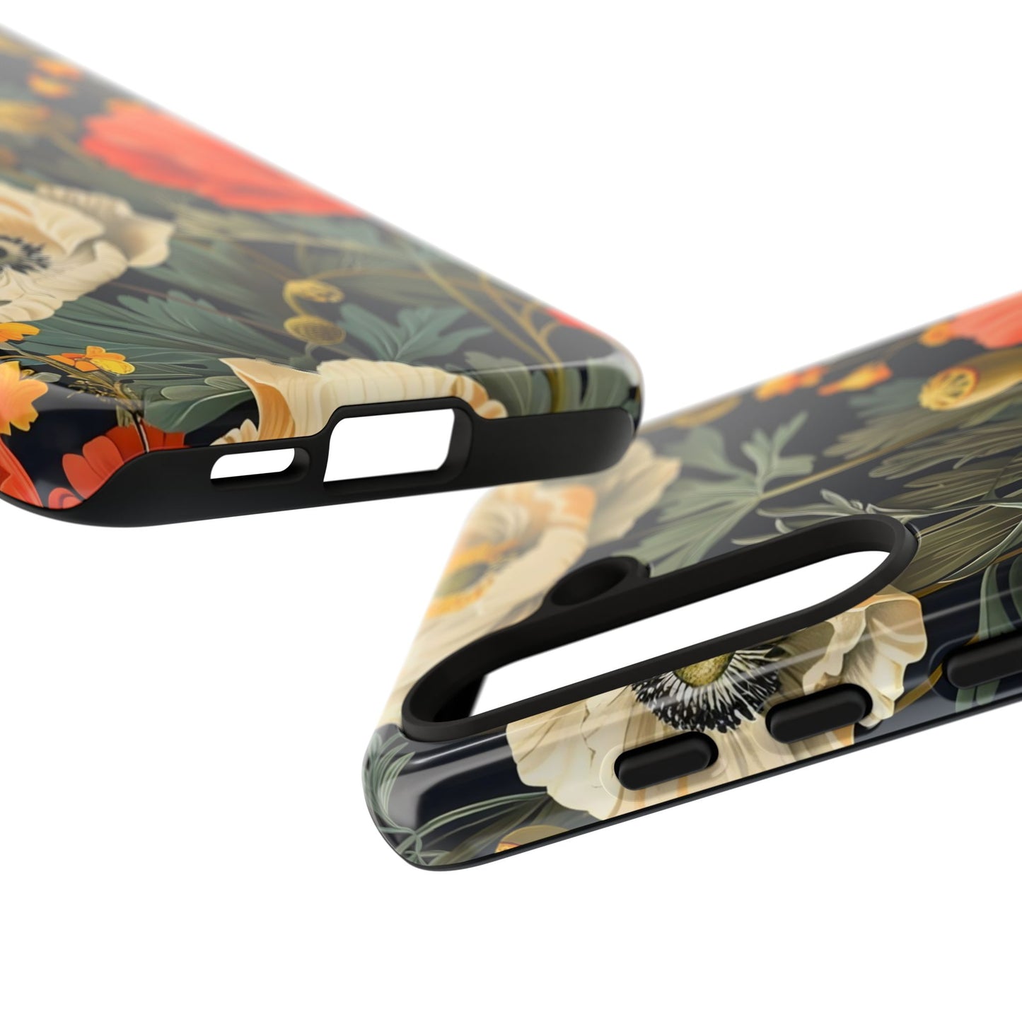 Floral Phone Case - Tough Cases with Vibrant Garden Design, Phone Accessory, Gift for Her, Spring Style, Nature Lover