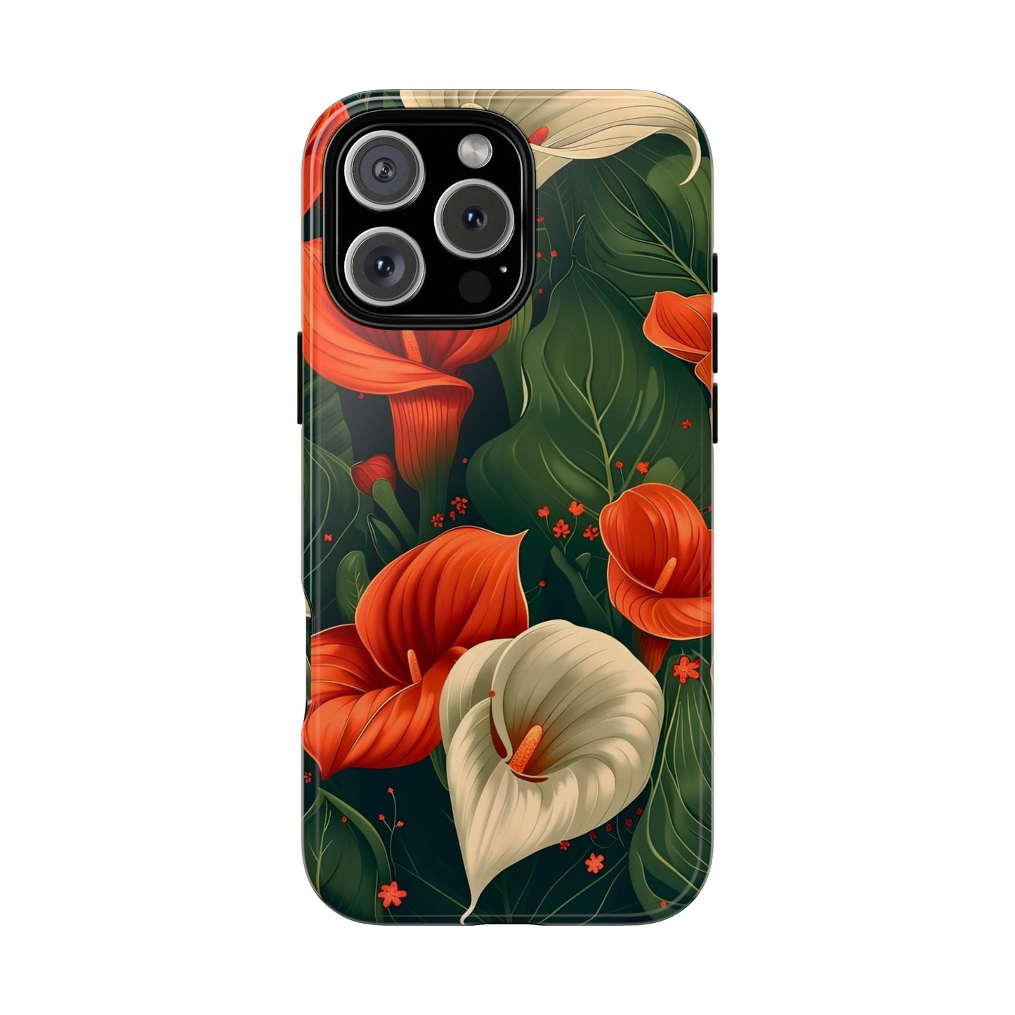 Floral Phone Case, Tough Cases for Stylish Protection, Gift for Her, Nature Lovers, Phone Accessories, Trendy Tech