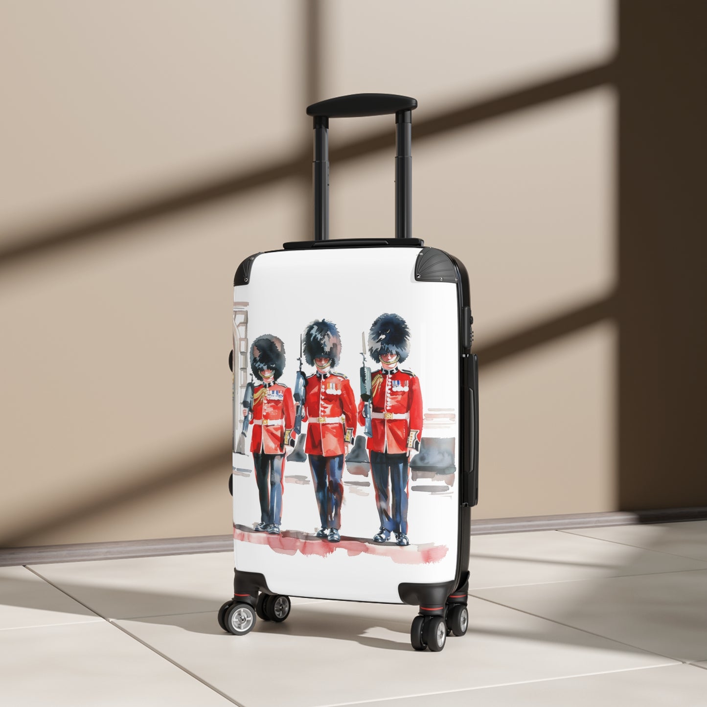 Queen’s Guard Duo Art Suitcase